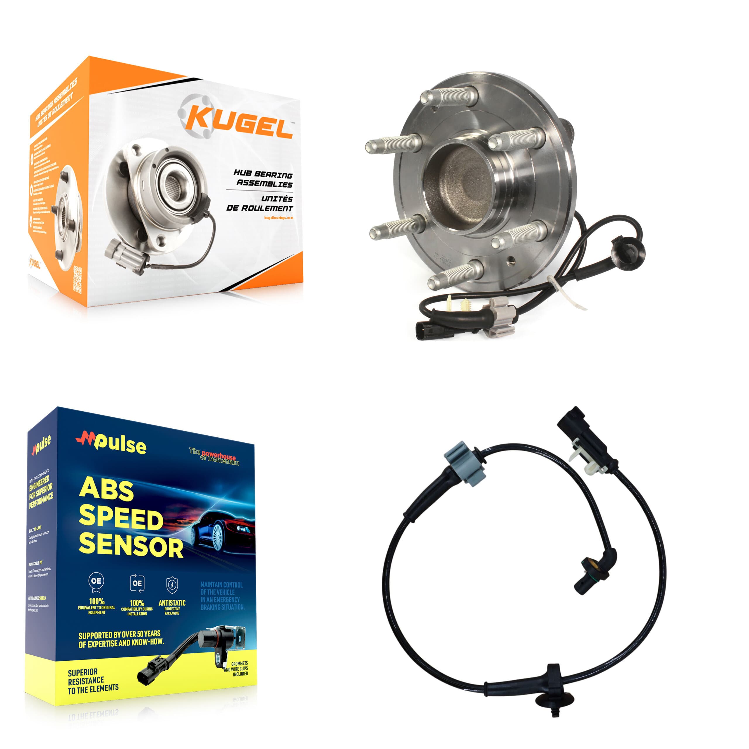Kugel - K7S-100026 - Front Wheel Bearing and Hub Assembly Kits image 1