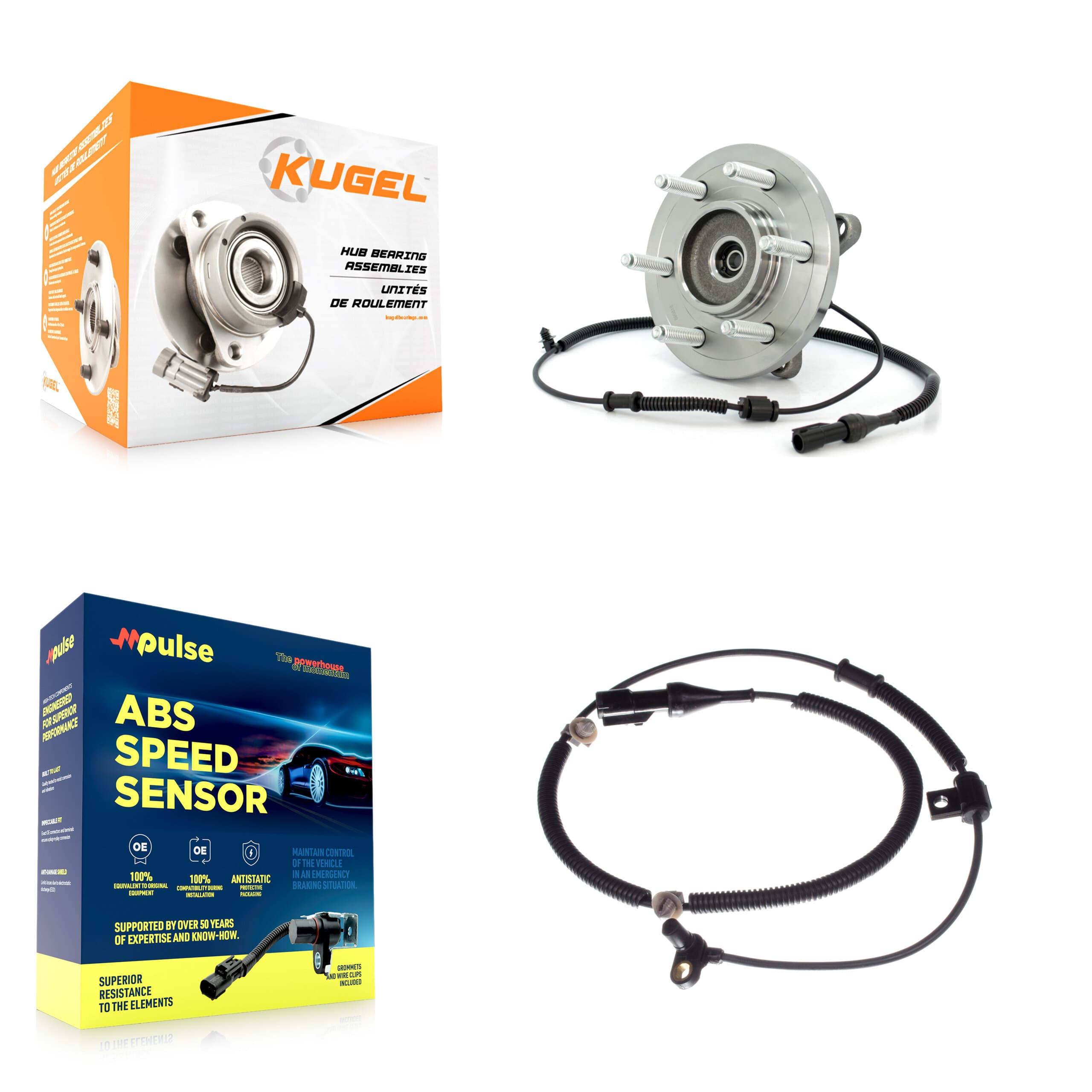 Kugel - K7S-100061 - Front Wheel Bearing and Hub Assembly Kits image 1