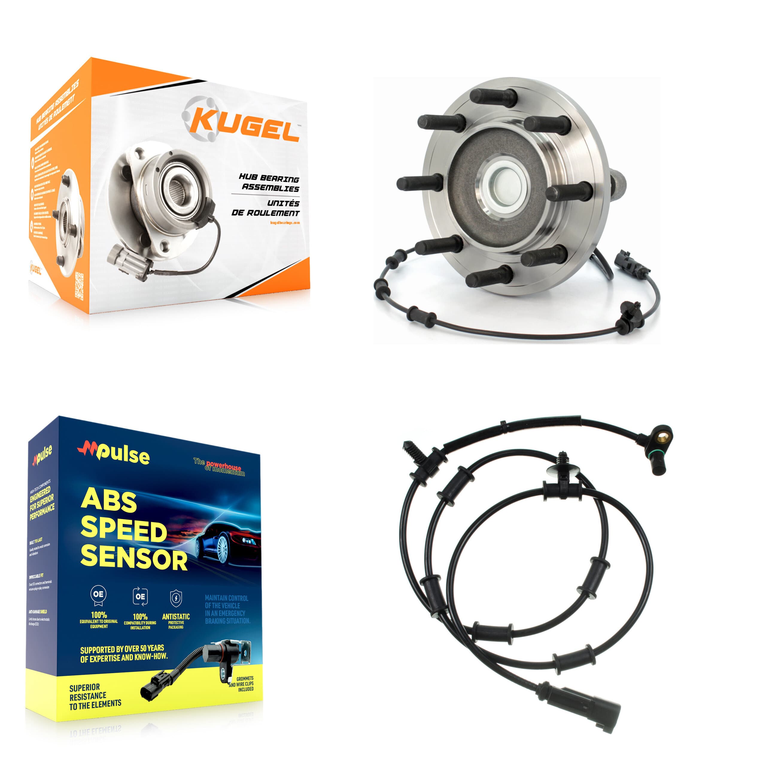 Kugel - K7S-100119 - Front Wheel Bearing and Hub Assembly Kits image 1