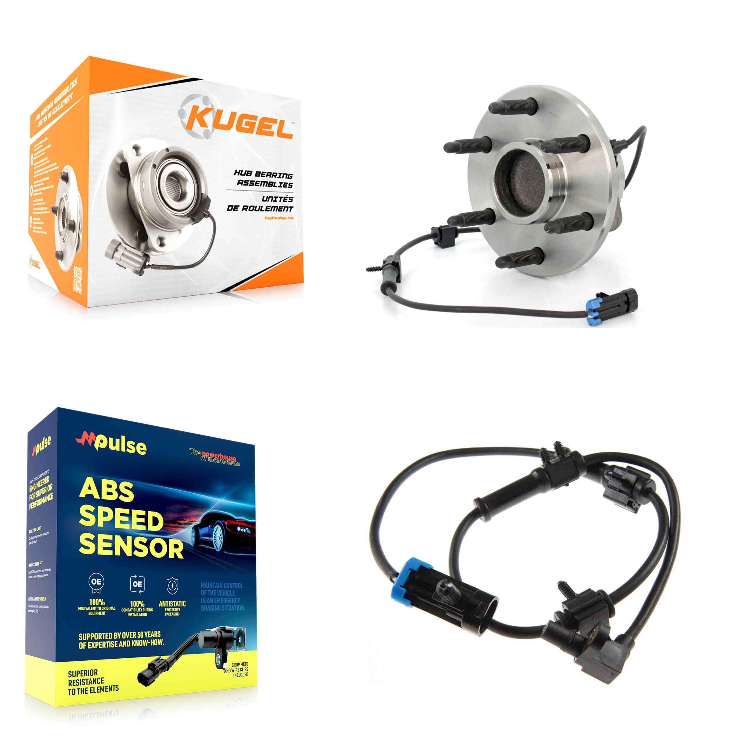 Kugel - K7S-100133 - Front Wheel Bearing and Hub Assembly Kits image 1