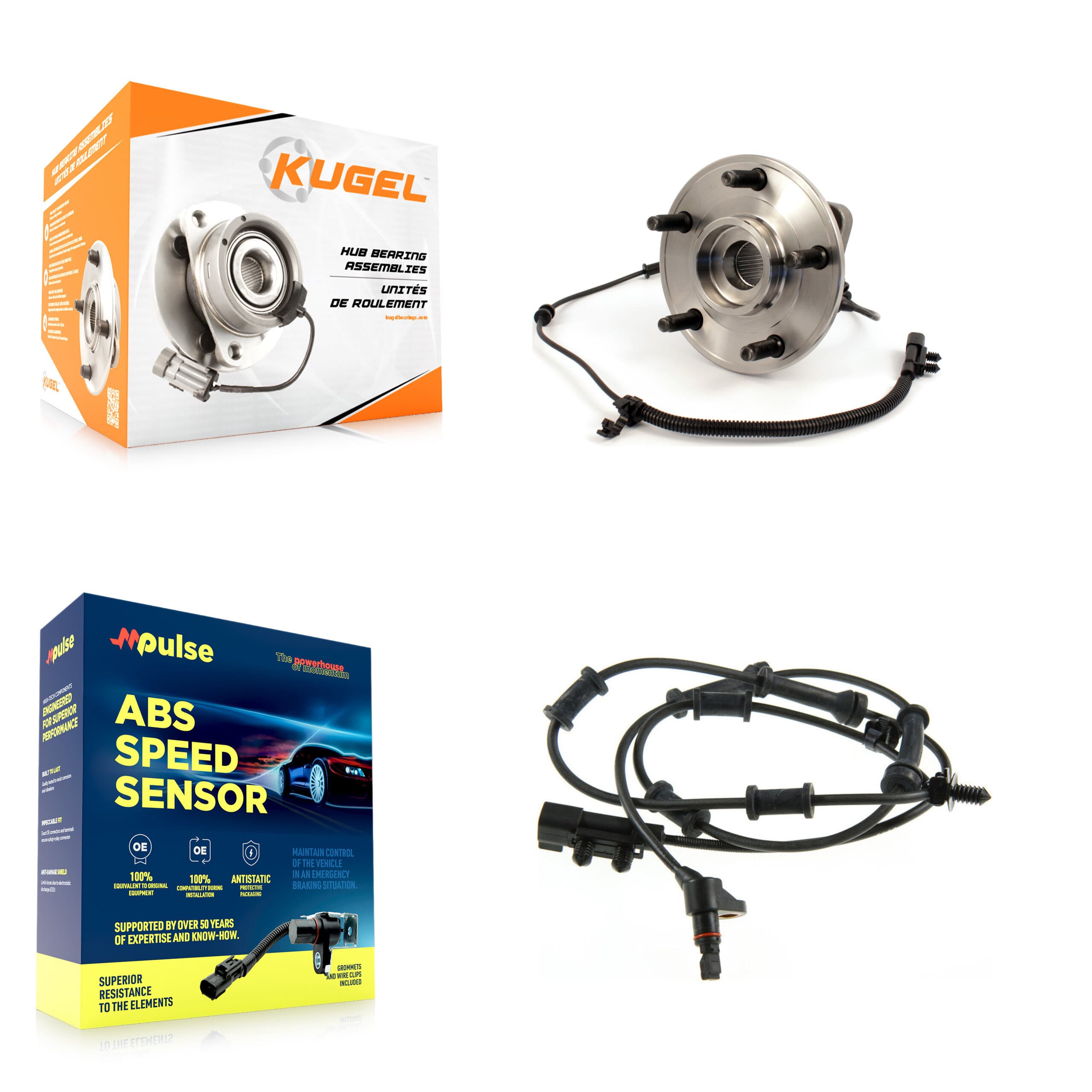 Kugel - K7S-100235 - Front Wheel Bearing and Hub Assembly Kits image 1