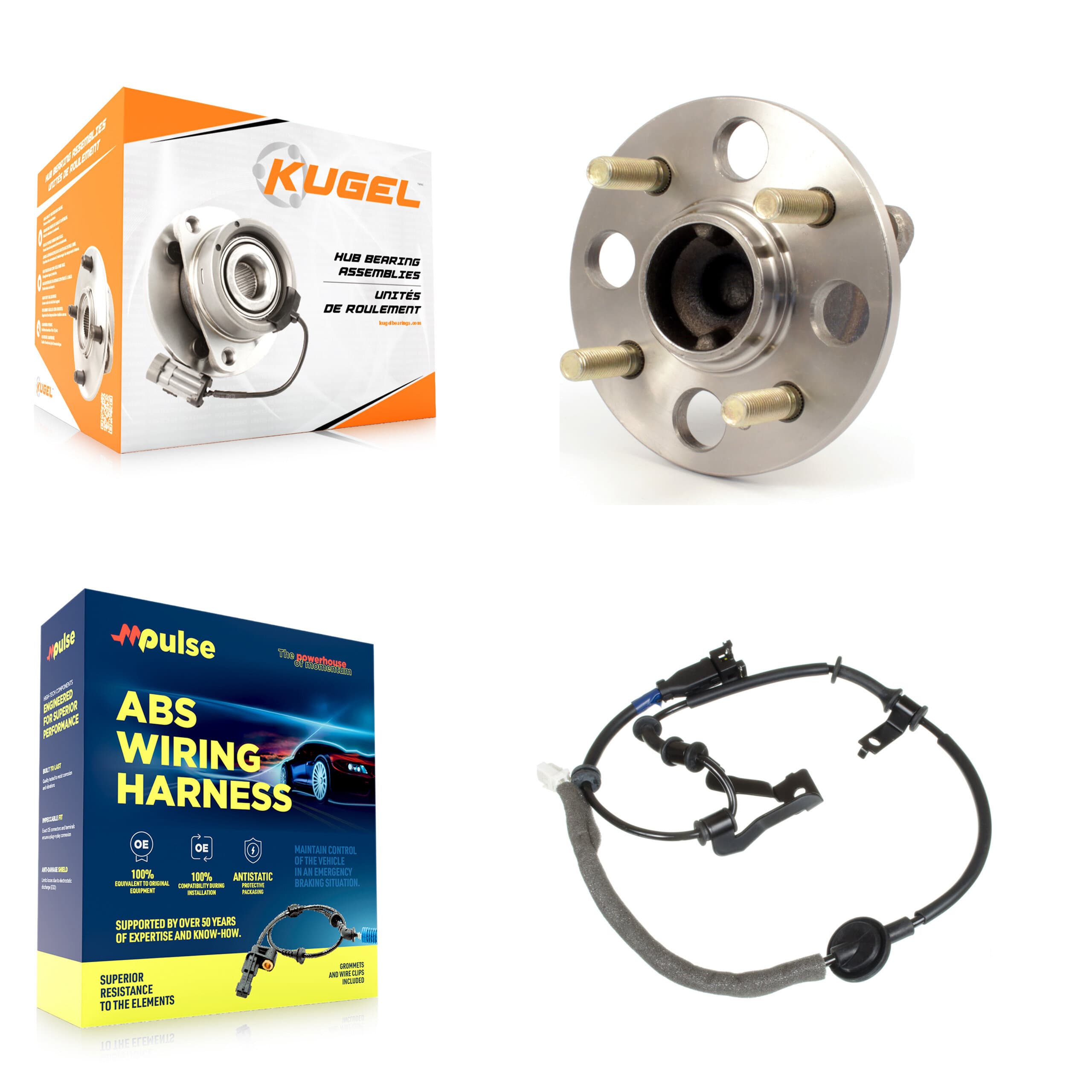Kugel - K7S-100956 - Rear Wheel Bearing and Hub Assembly Kits image 1