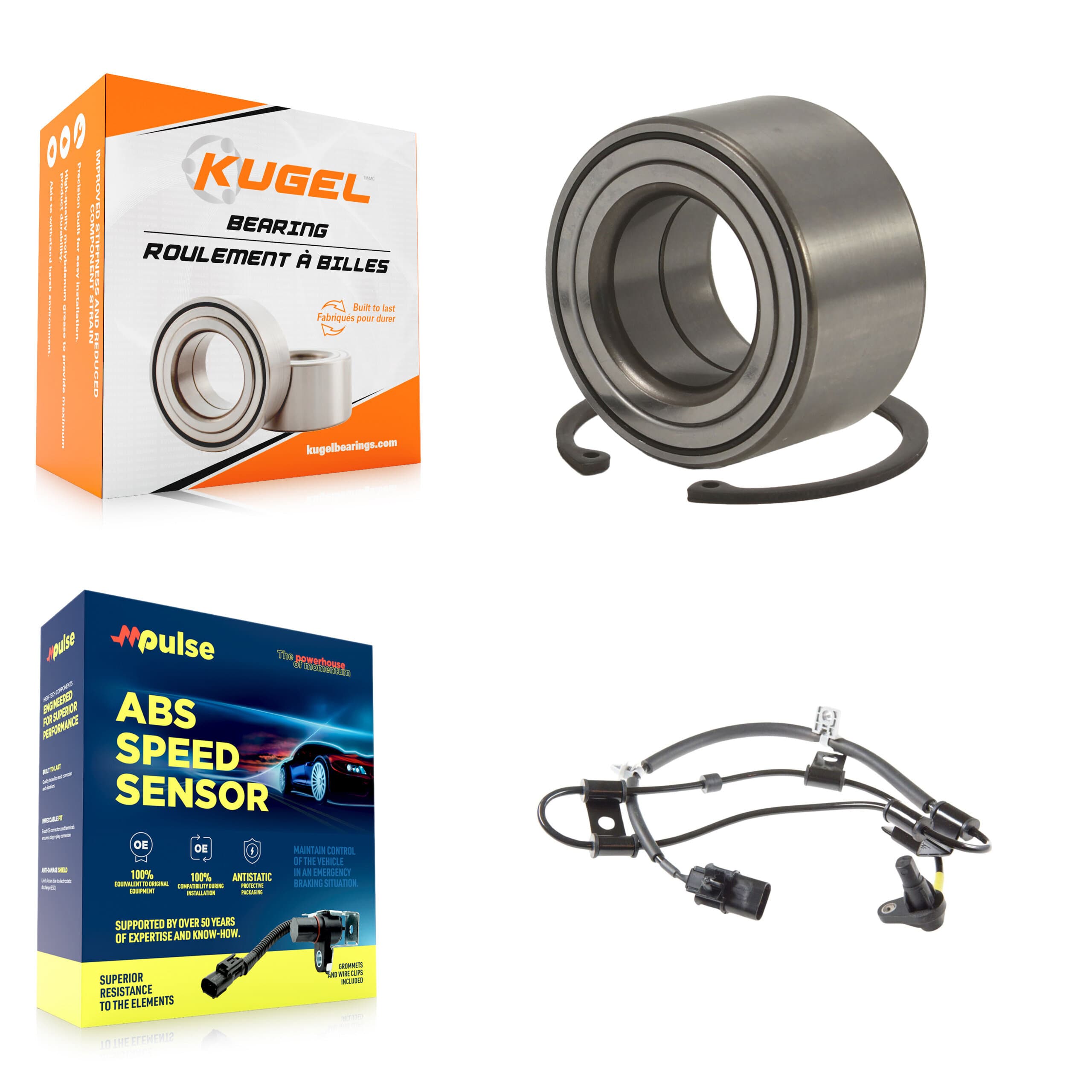 Kugel - K7S-102160 - Front Wheel Bearing Kits image 1