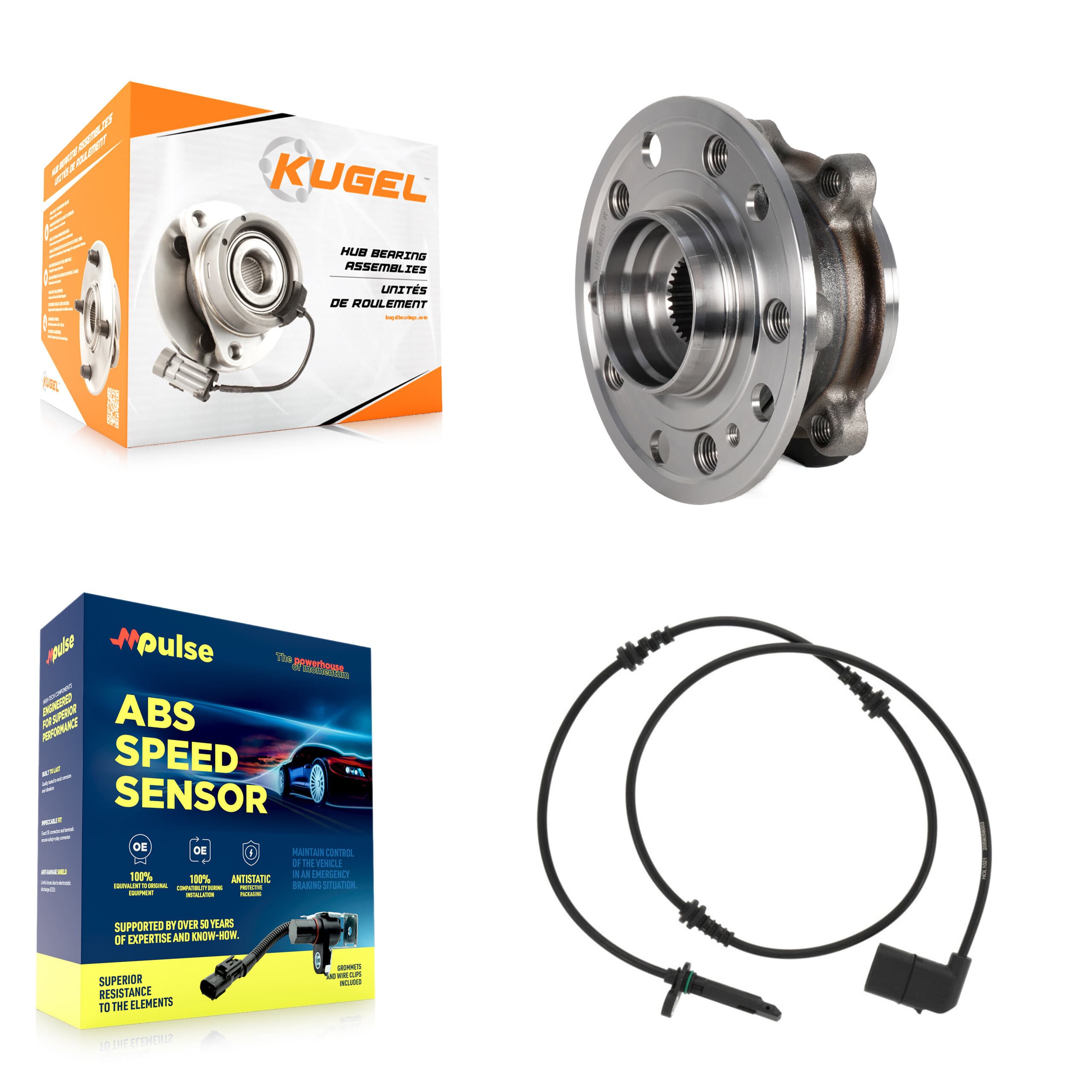 Kugel - K7S-102270 - Front Wheel Bearing and Hub Assembly Kits image 1