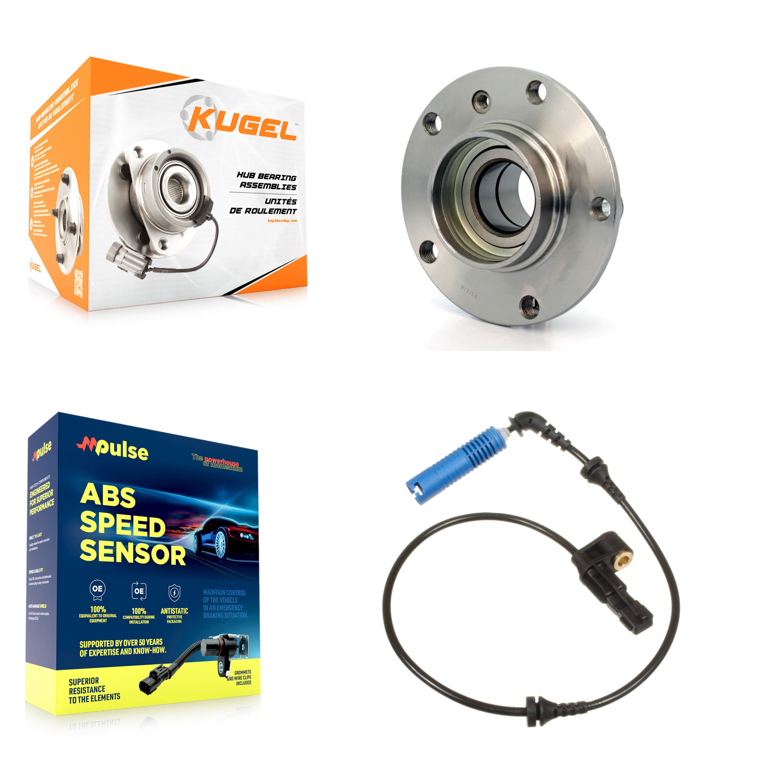 Kugel - K7S-102311 - Front Wheel Bearing and Hub Assembly Kits image 1