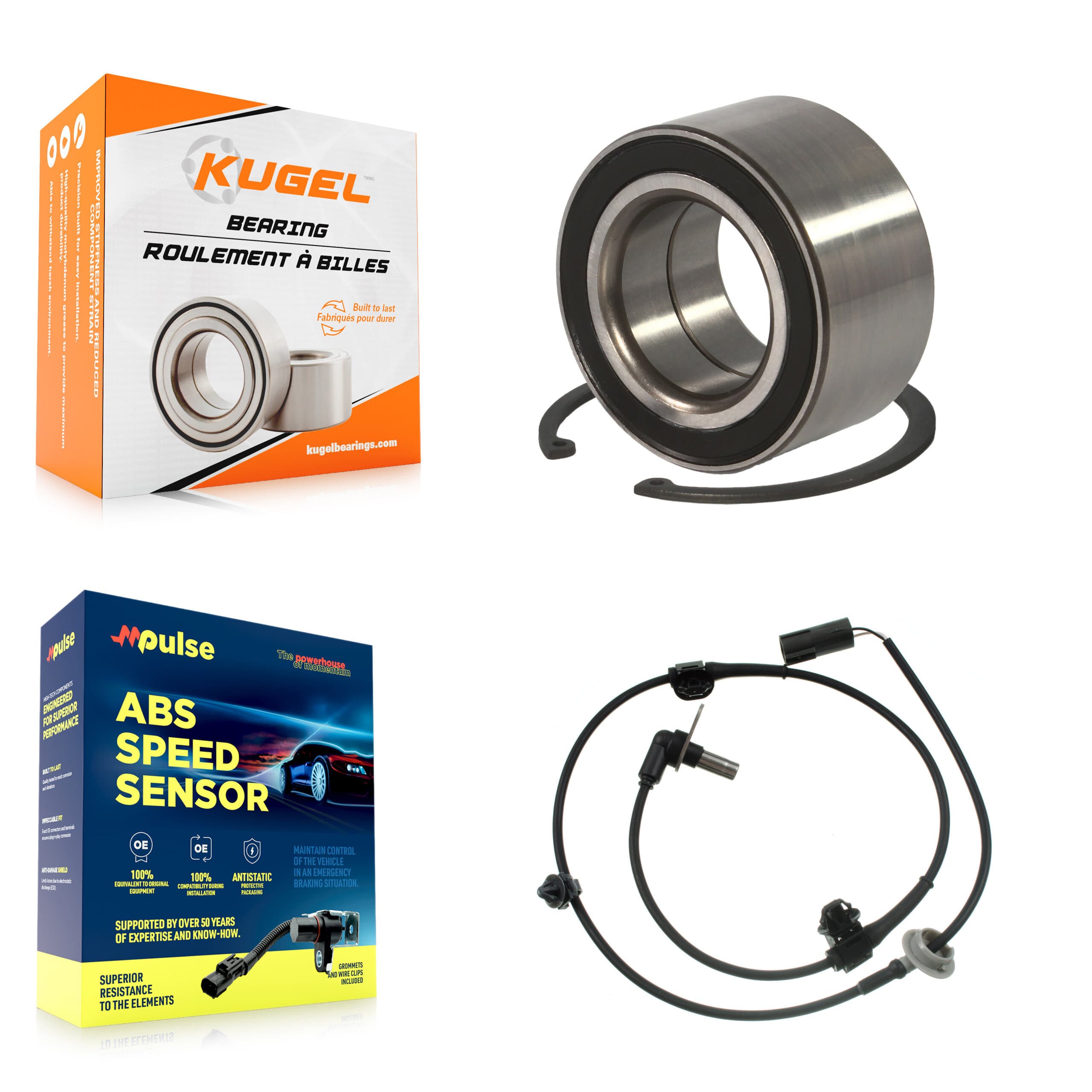 Kugel - K7S-102660 - Front Wheel Bearing Kits image 1