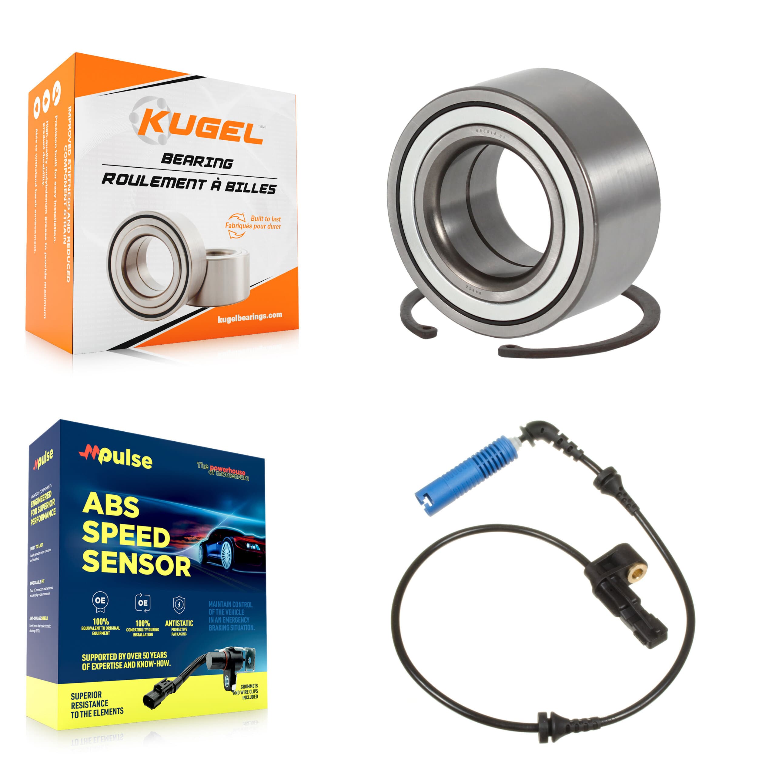 Kugel - K7S-102676 - Front Wheel Bearing Kits image 1