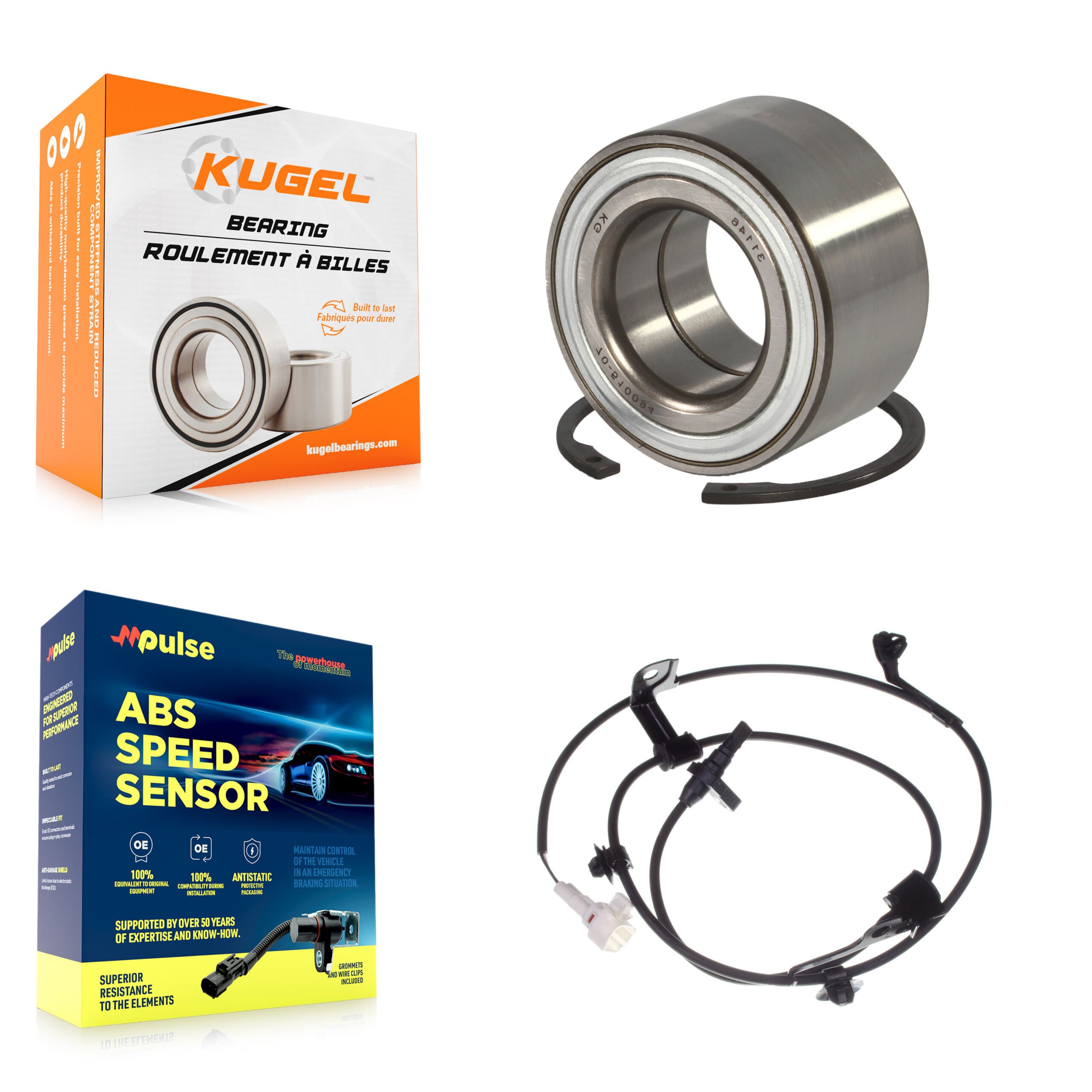 Kugel - K7S-102747 - Front Wheel Bearing Kits image 1