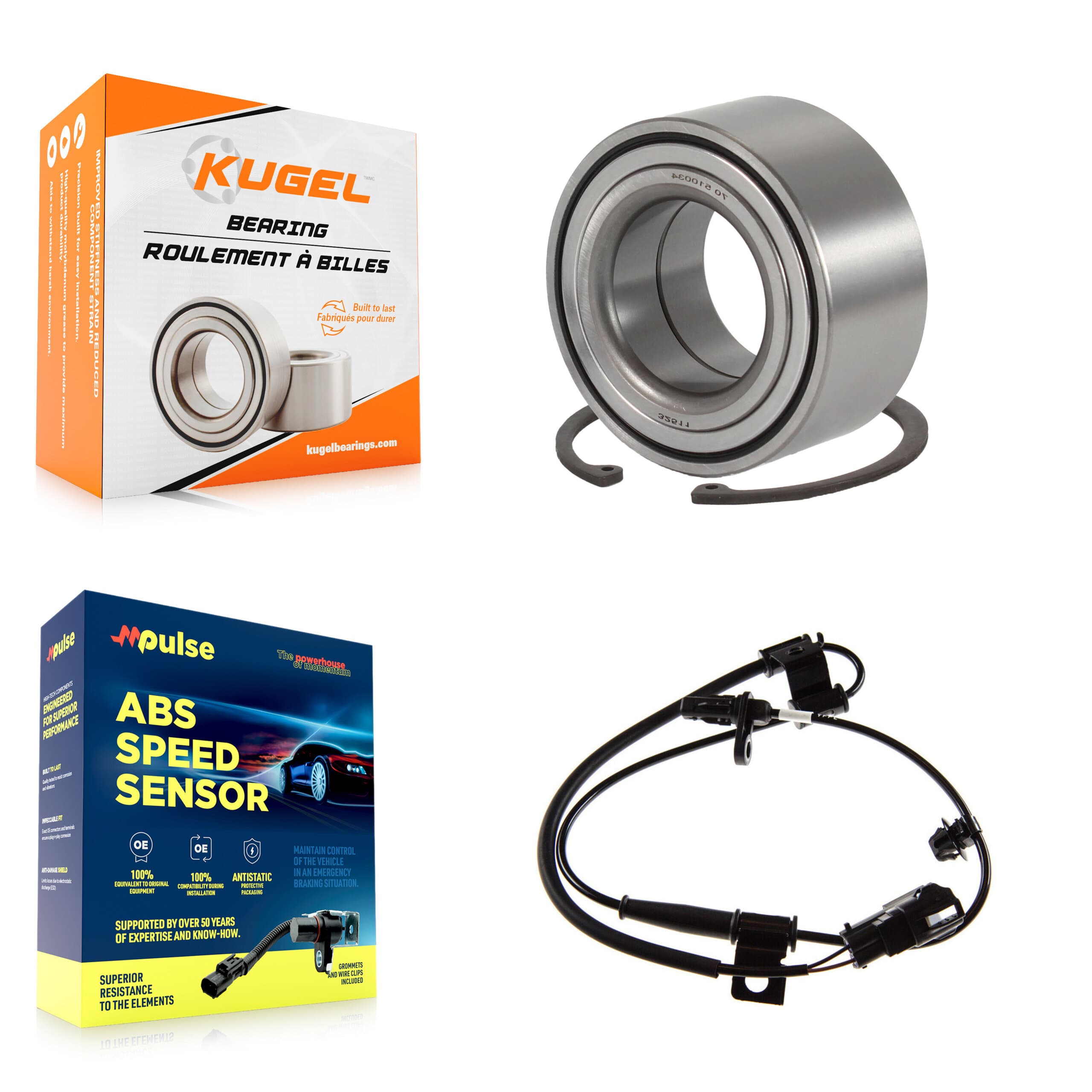 Kugel - K7S-102756 - Front Wheel Bearing Kits image 1