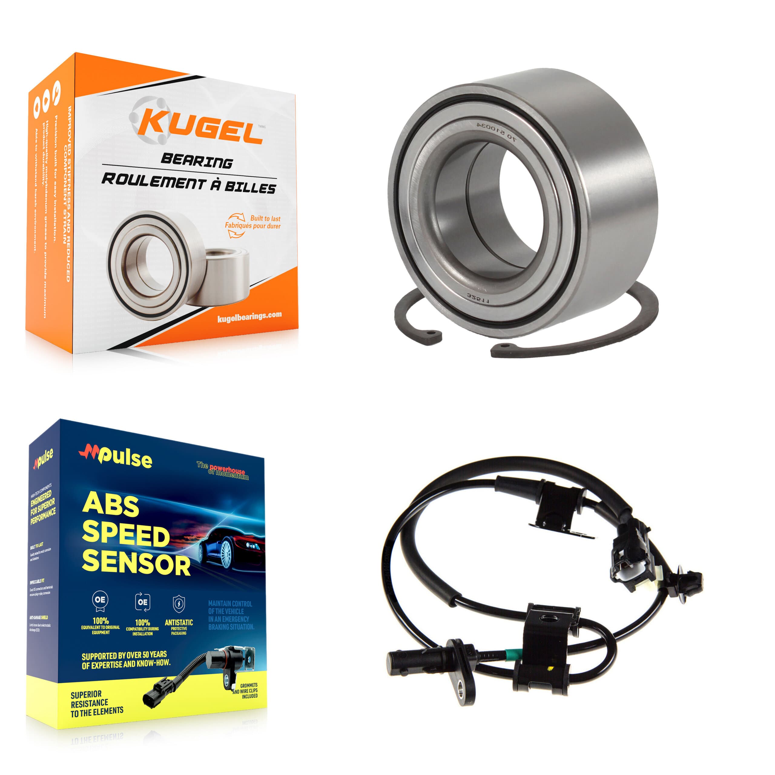 Kugel - K7S-102760 - Front Wheel Bearing Kits image 1
