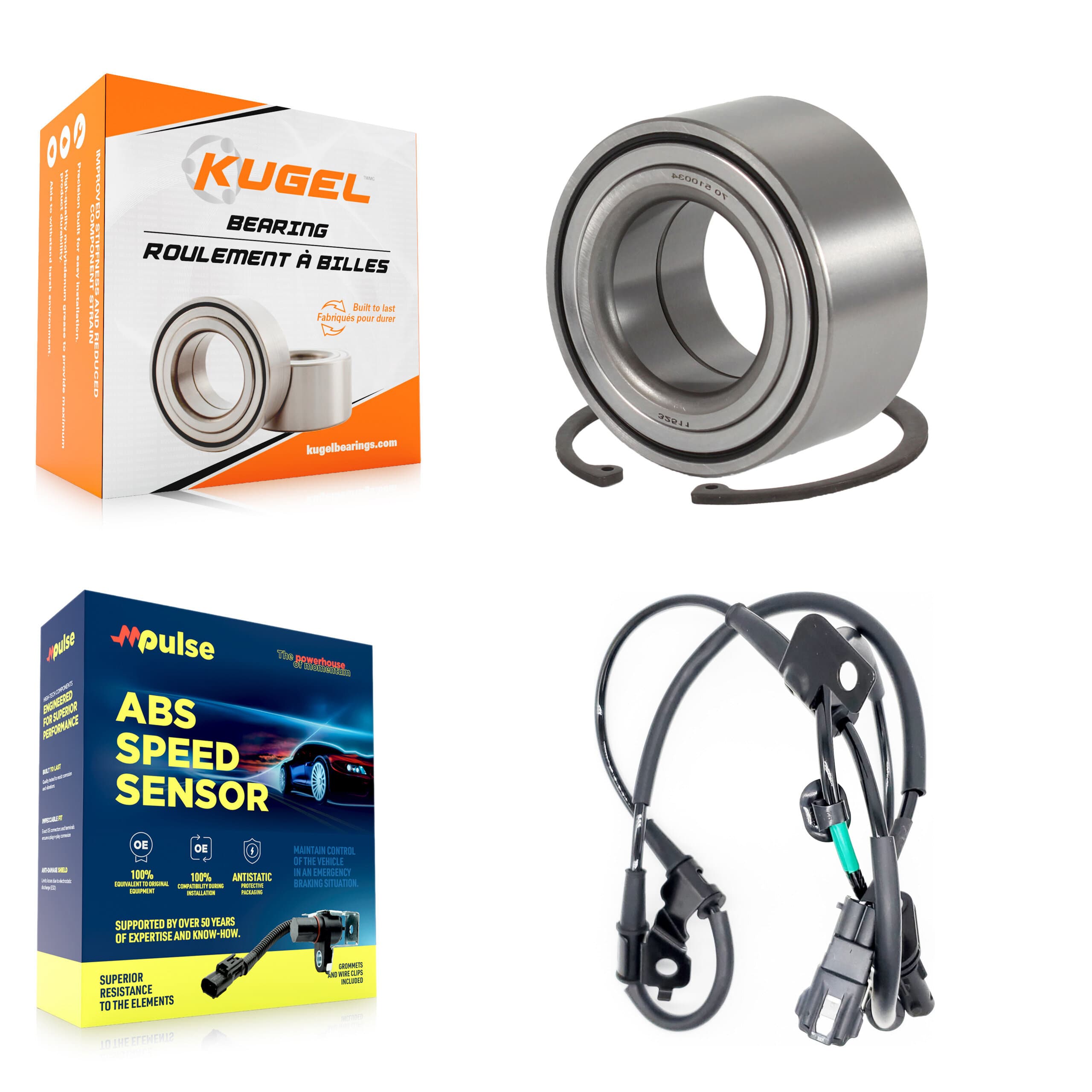 Kugel - K7S-102761 - Front Wheel Bearing Kits image 1