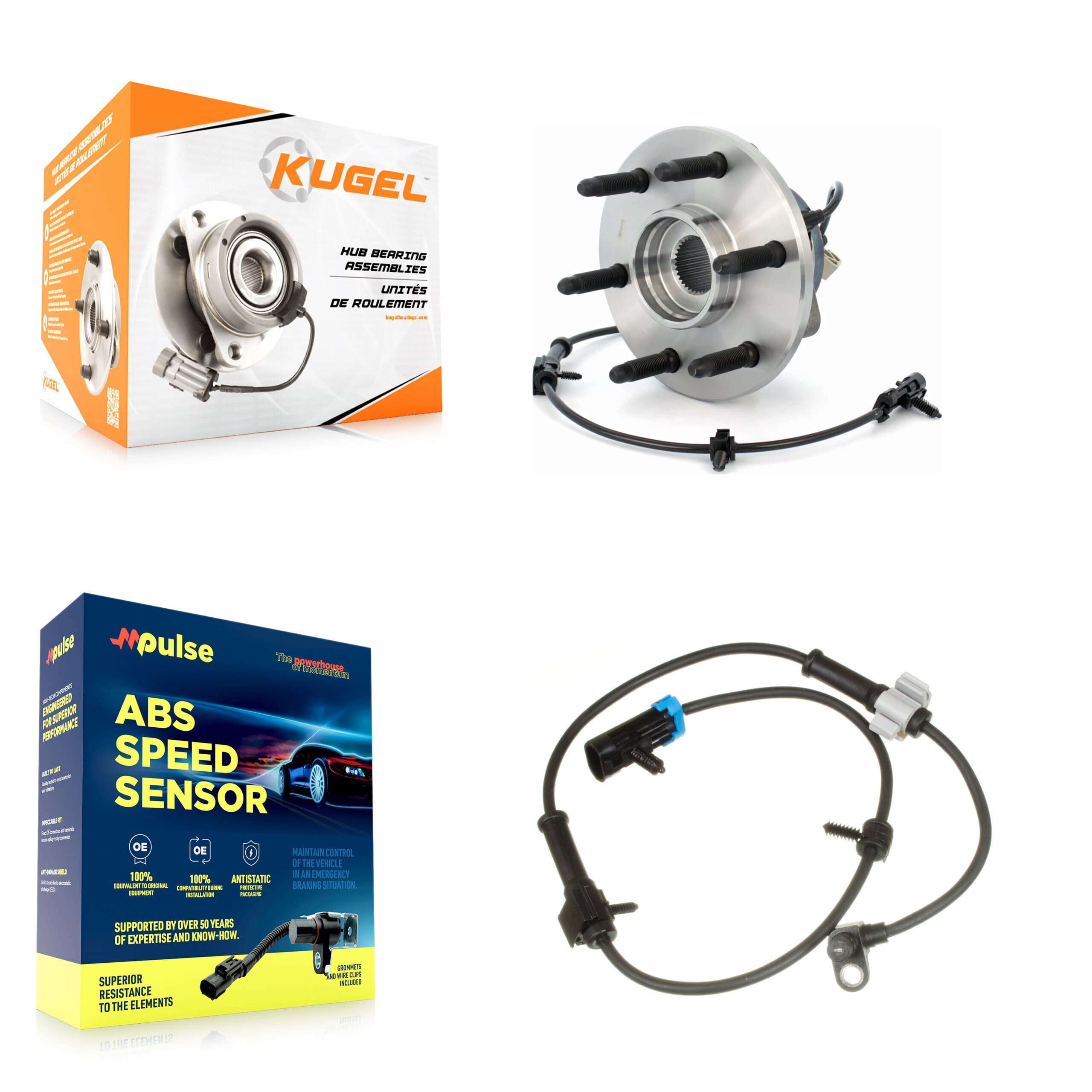 Kugel - K7S-103072 - Front Wheel Bearing and Hub Assembly Kits image 1