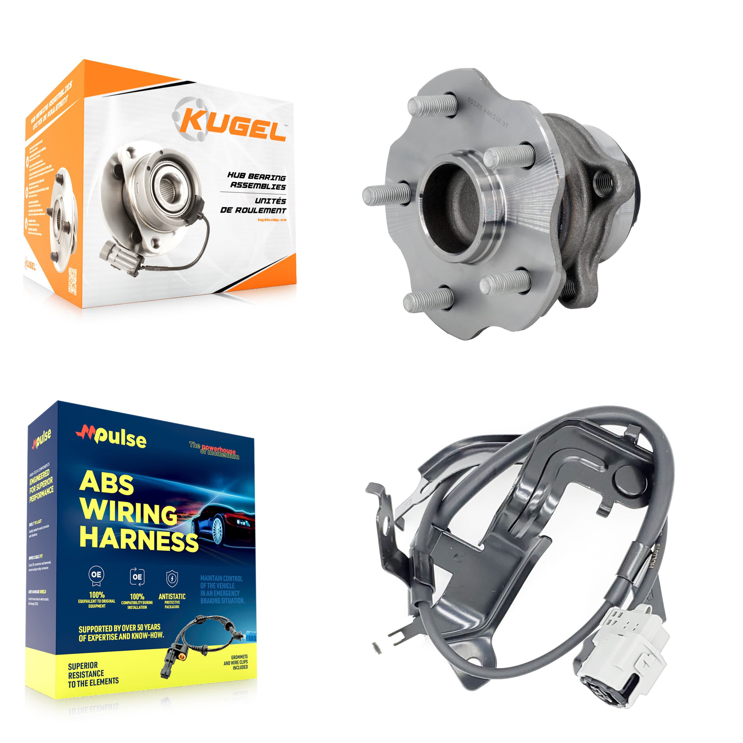 Kugel - K7S-103397 - Rear Wheel Bearing and Hub Assembly Kits image 1