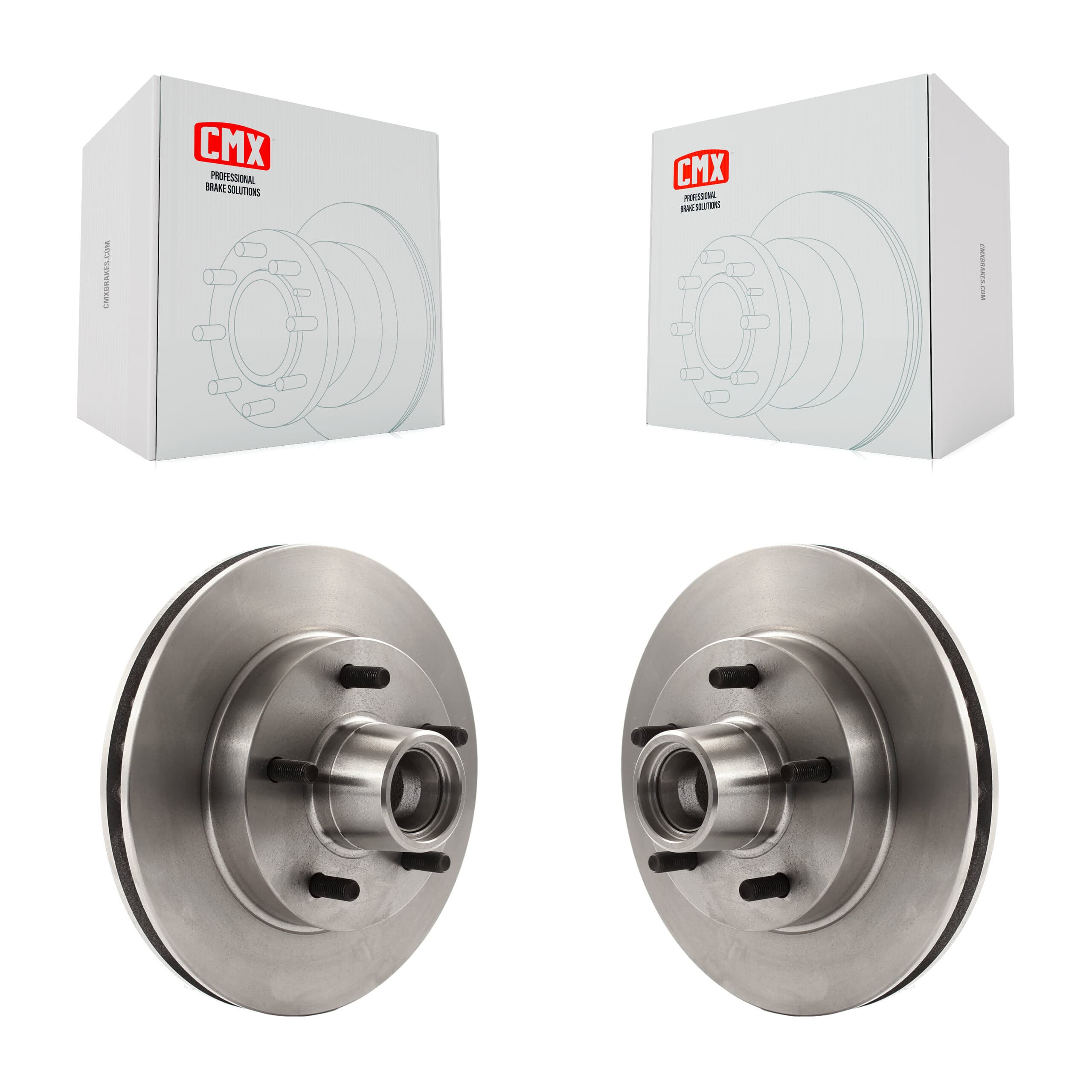 CMX - K8-100004 - Front Disc Brake Rotor and Hub Assembly Kits image 1