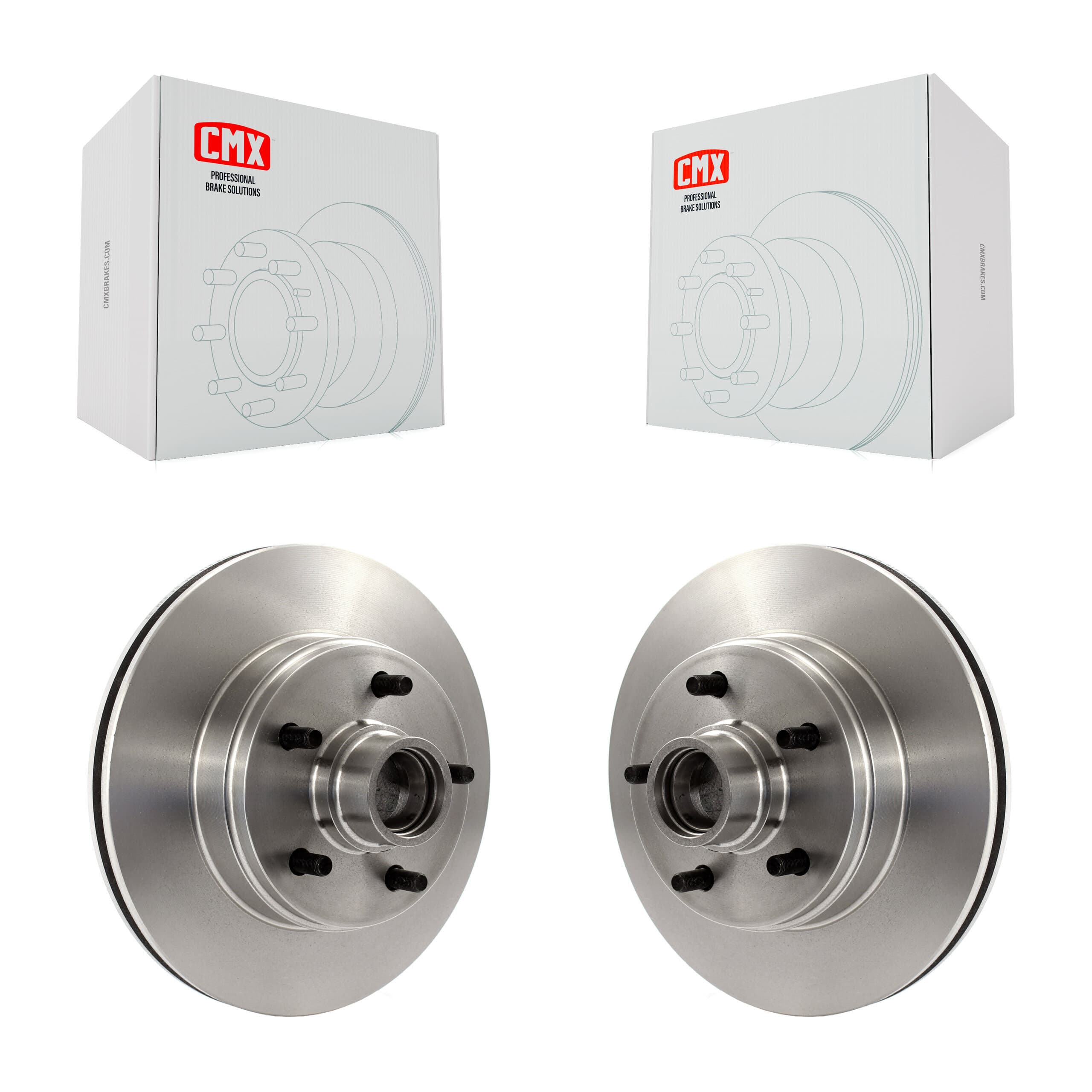 CMX - K8-100005 - Front Disc Brake Rotor and Hub Assembly Kits image 1