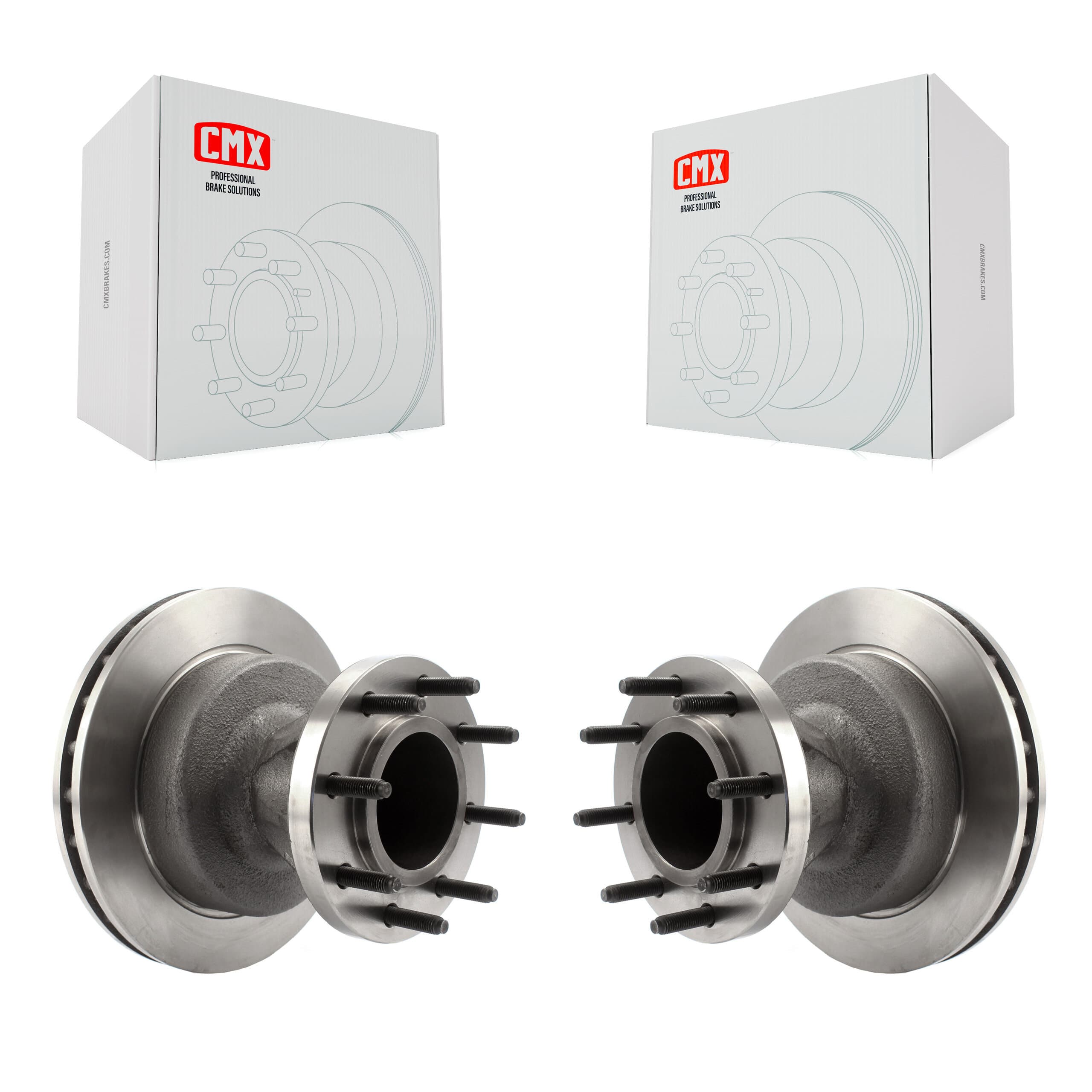 CMX - K8-100029 - Front Disc Brake Rotor and Hub Assembly Kits image 1