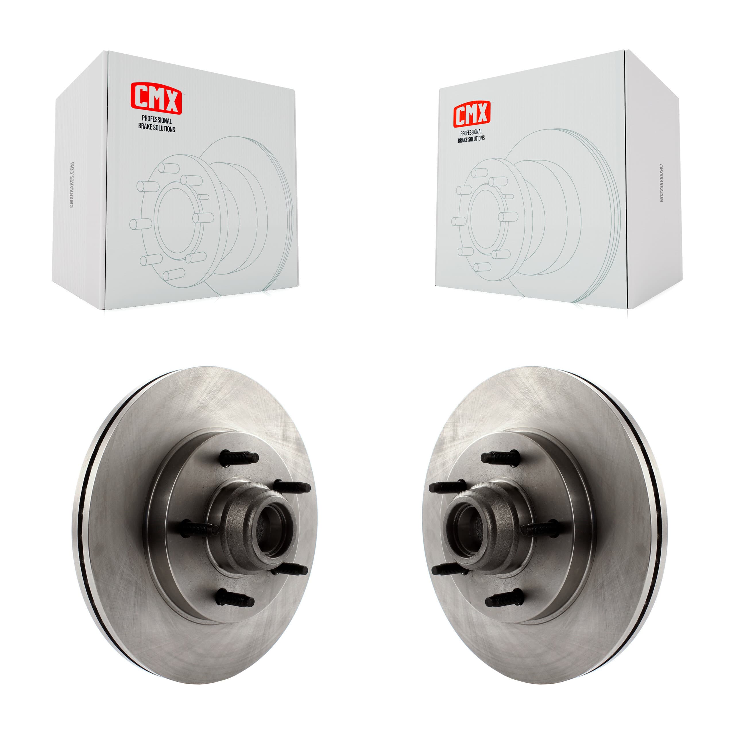 CMX - K8-100032 - Front Disc Brake Rotor and Hub Assembly Kits image 1
