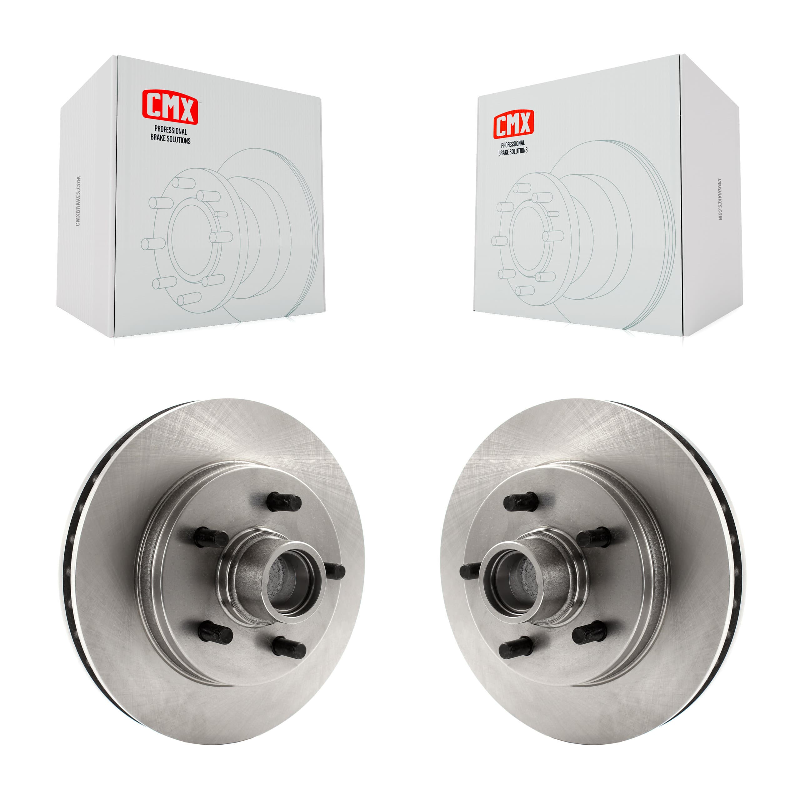 CMX - K8-100052 - Front Disc Brake Rotor and Hub Assembly Kits image 1