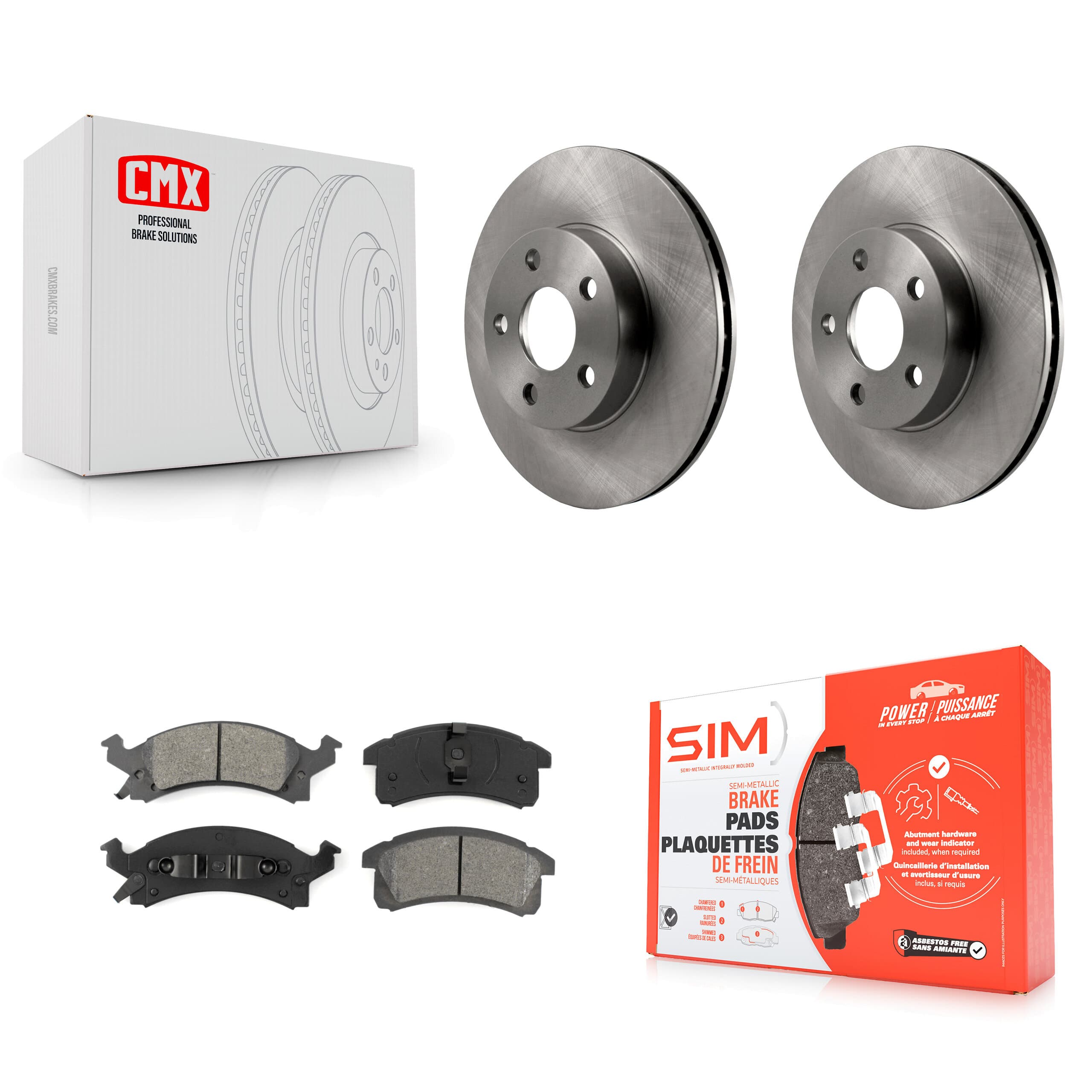 Transit Auto - K8S-100005 - Front Disc Brake Kits image 1