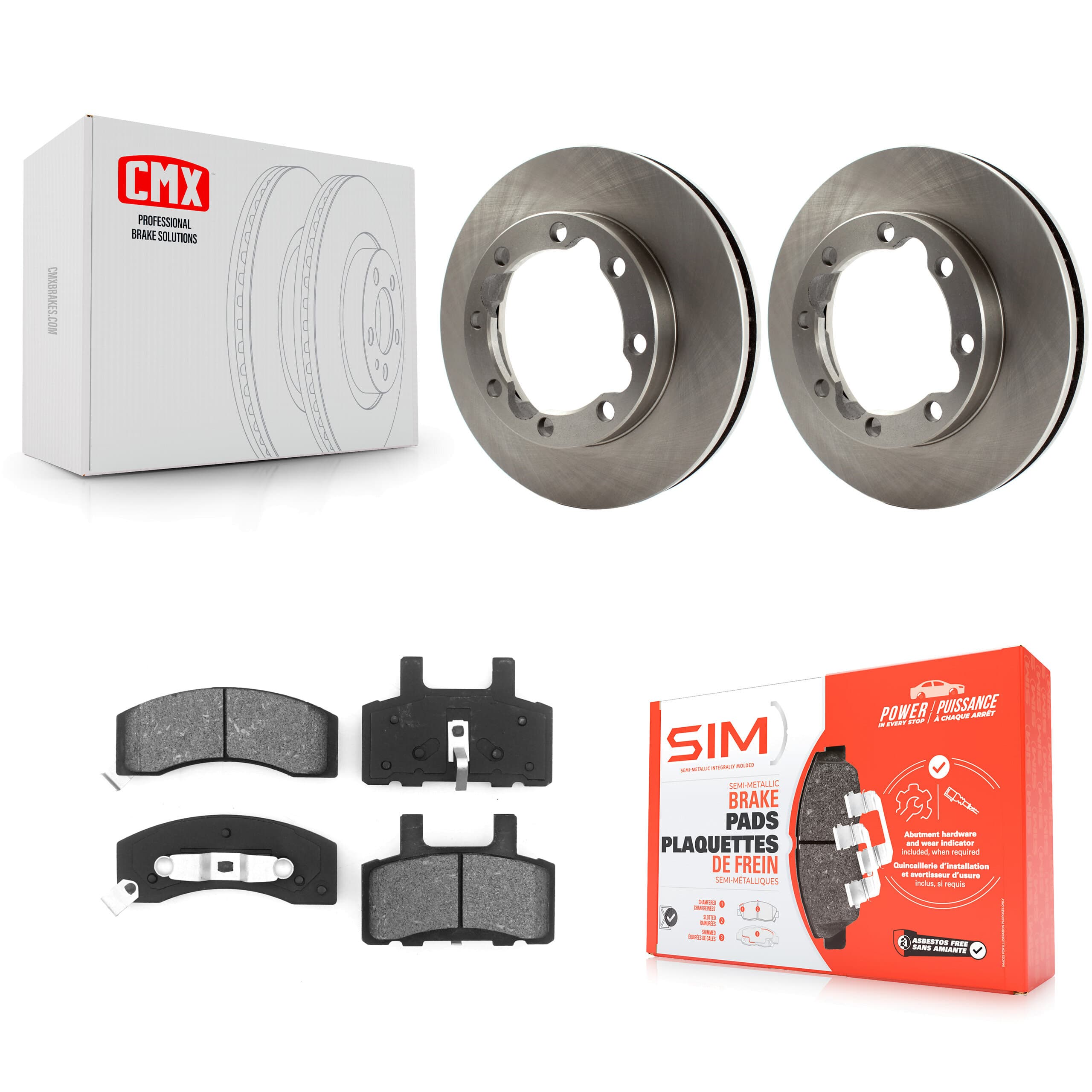 Transit Auto - K8S-100012 - Front Disc Brake Kits image 1