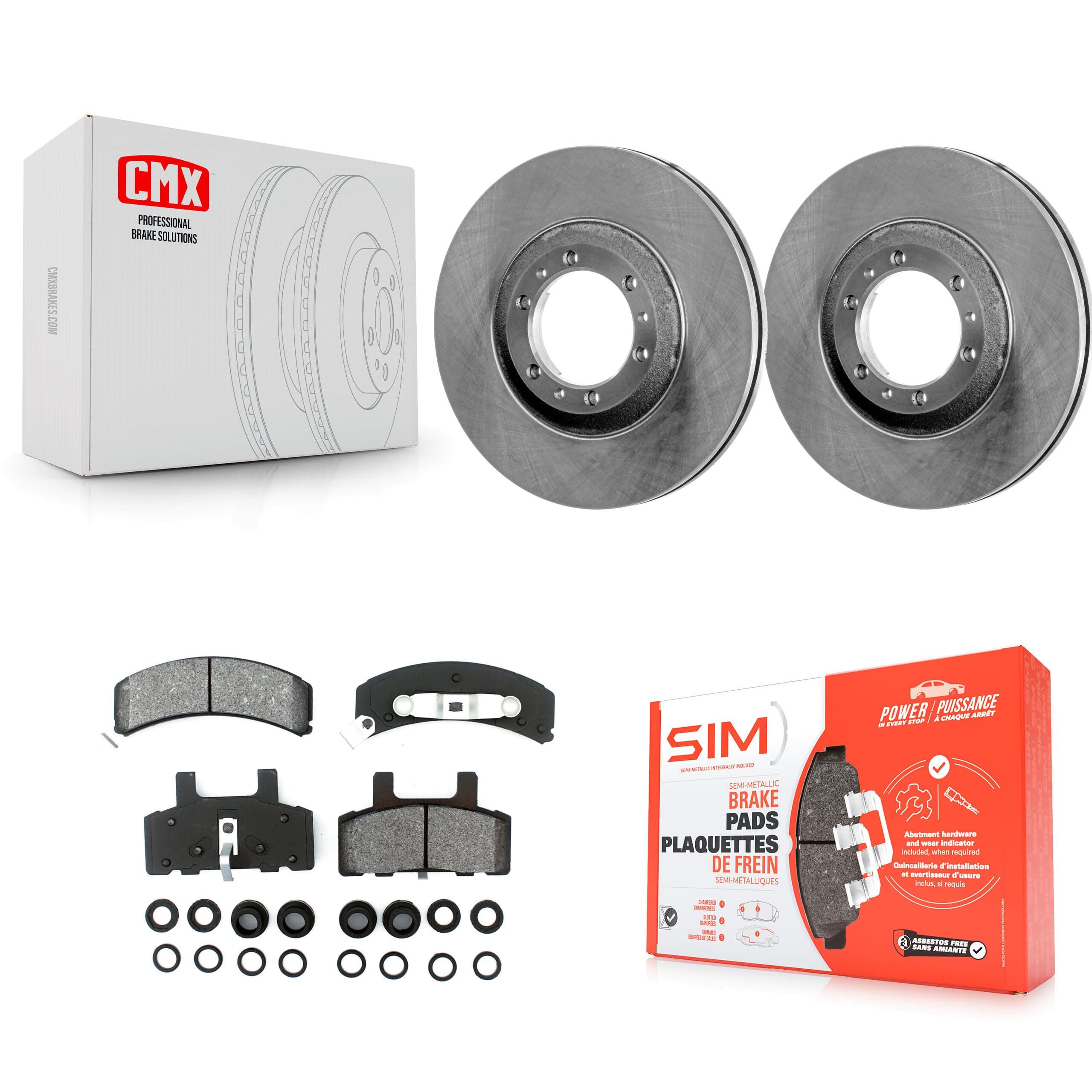 Transit Auto - K8S-100014 - Front Disc Brake Kits image 1