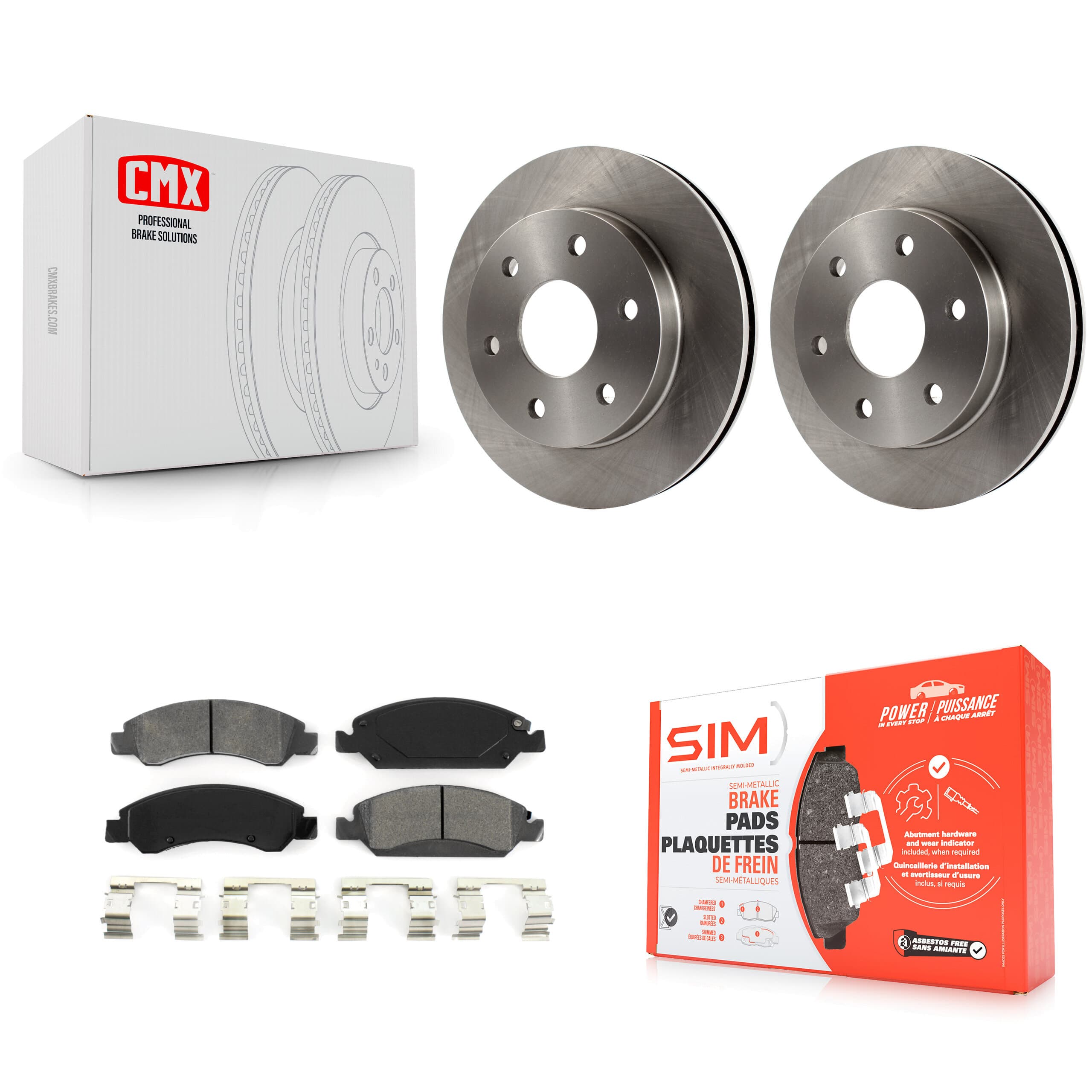 Transit Auto - K8S-100021 - Front Disc Brake Kits image 1