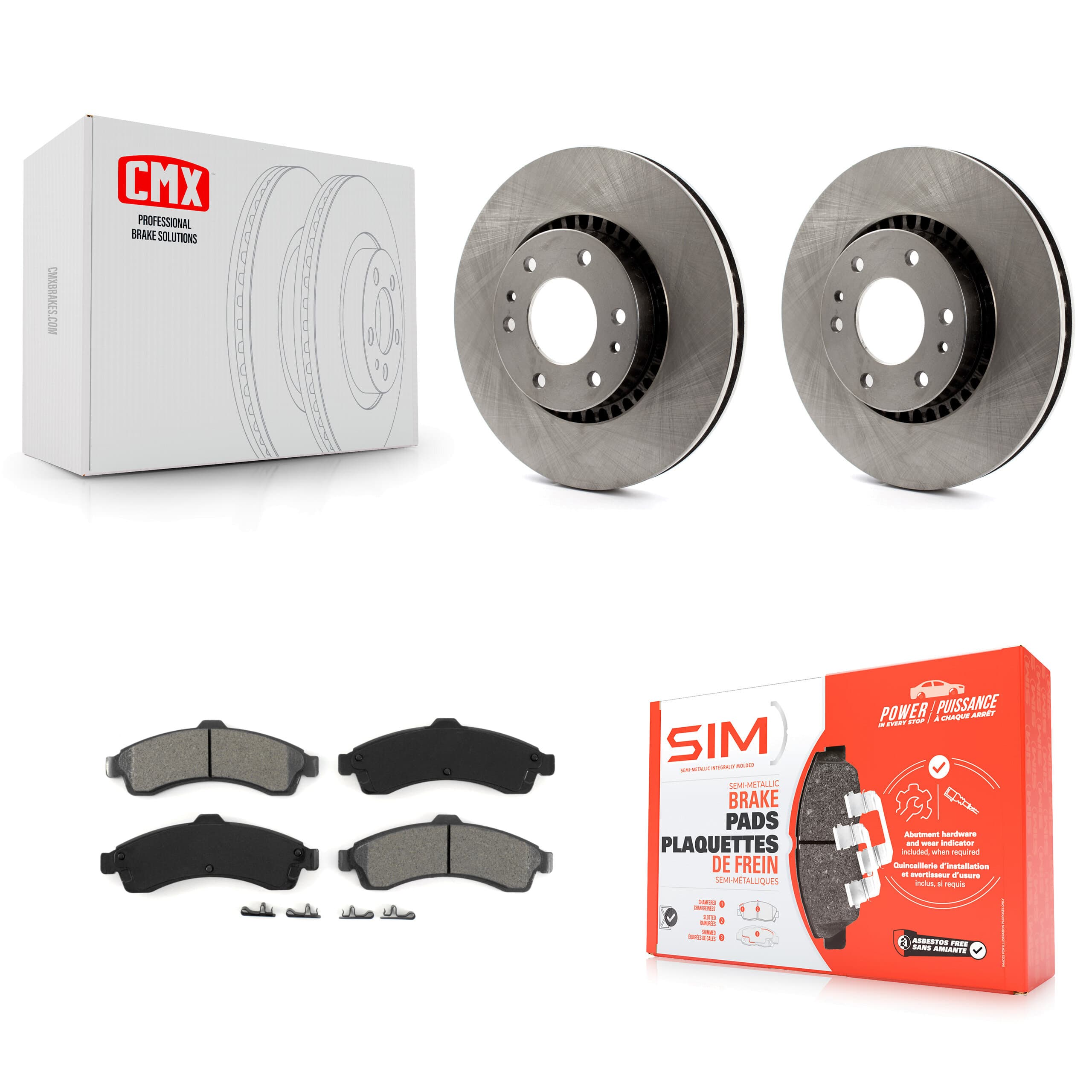 Transit Auto - K8S-100030 - Front Disc Brake Kits image 1