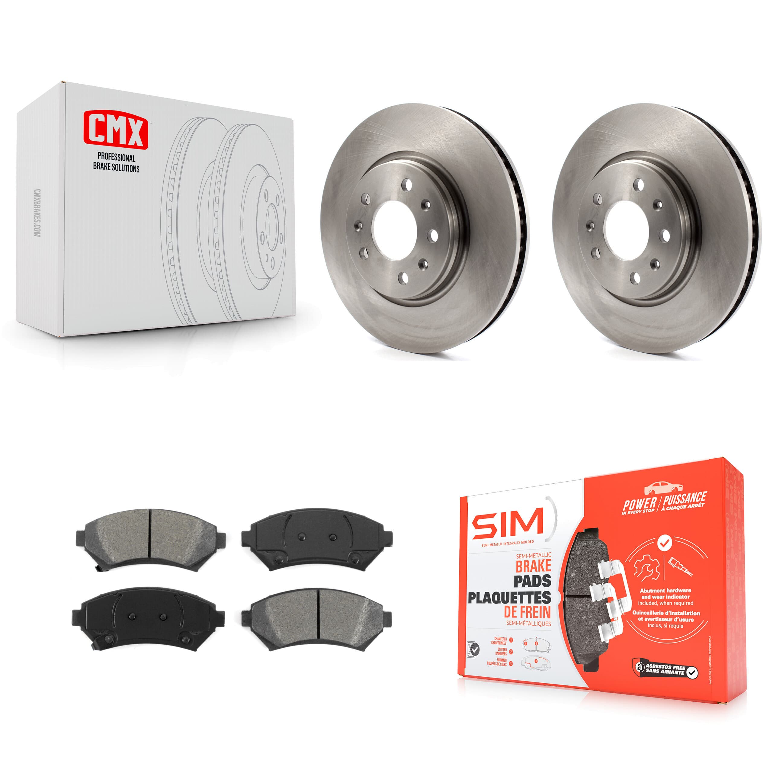 Transit Auto - K8S-100034 - Front Disc Brake Kits image 1