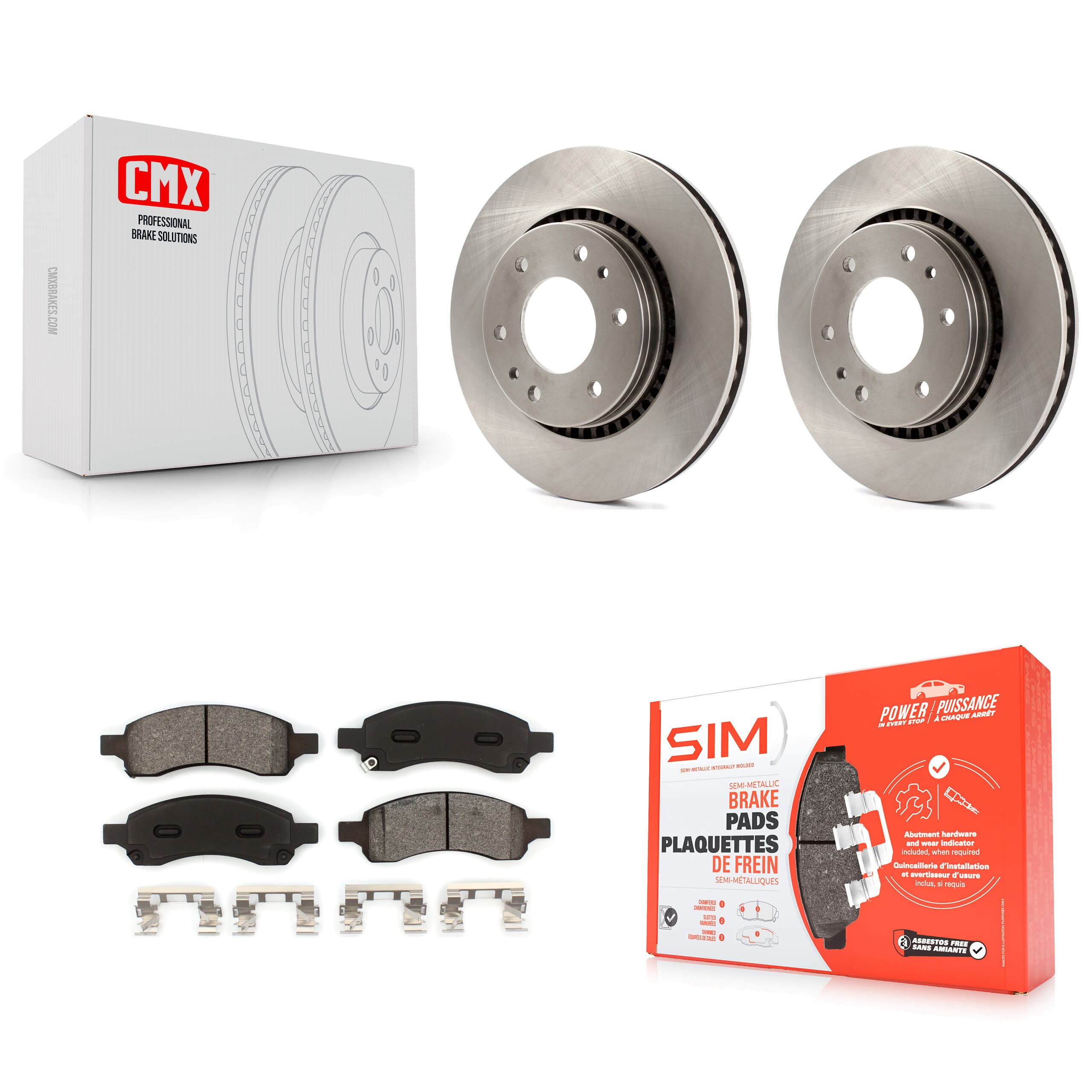 Transit Auto - K8S-100054 - Front Disc Brake Kits image 1
