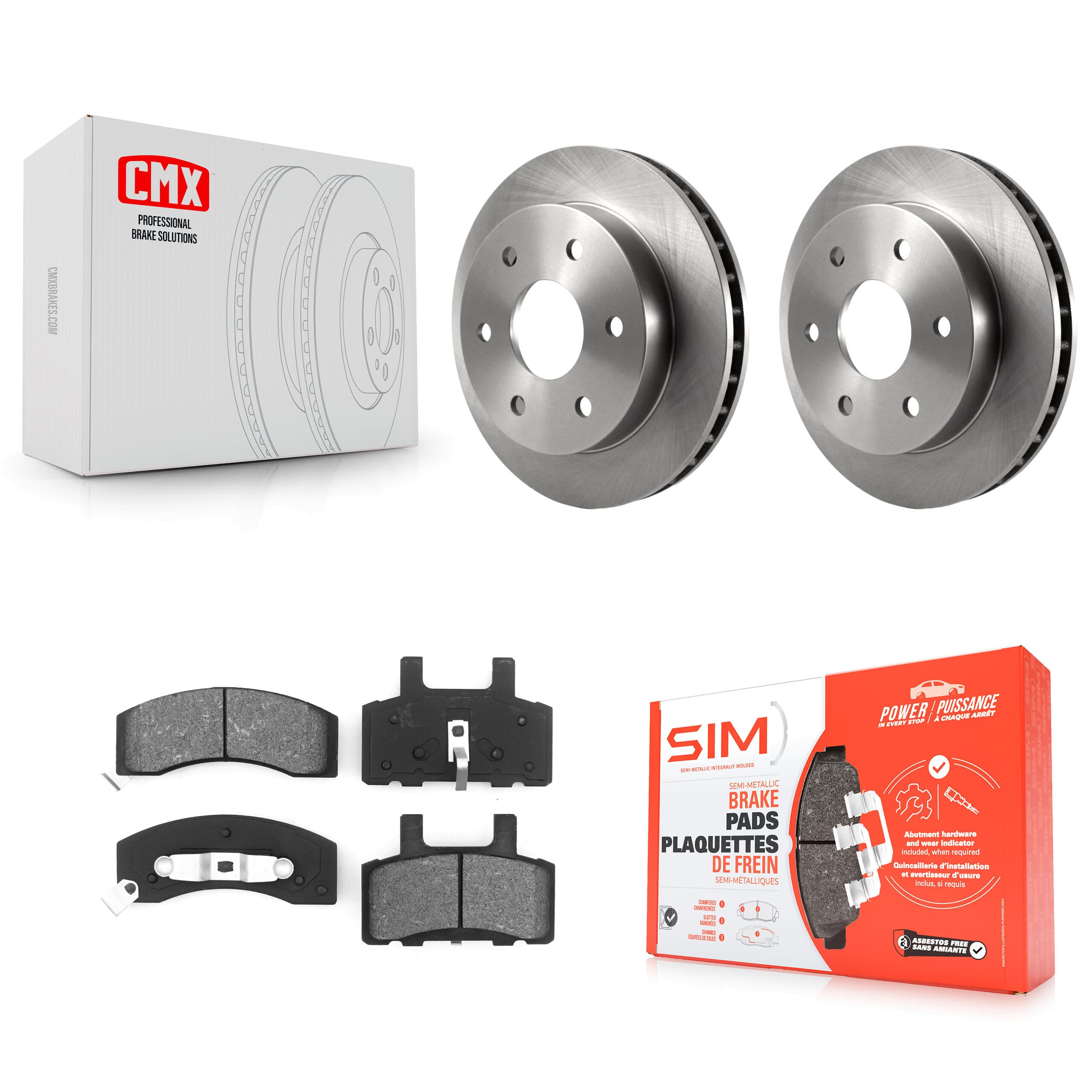 Transit Auto - K8S-100089 - Front Disc Brake Kits image 1