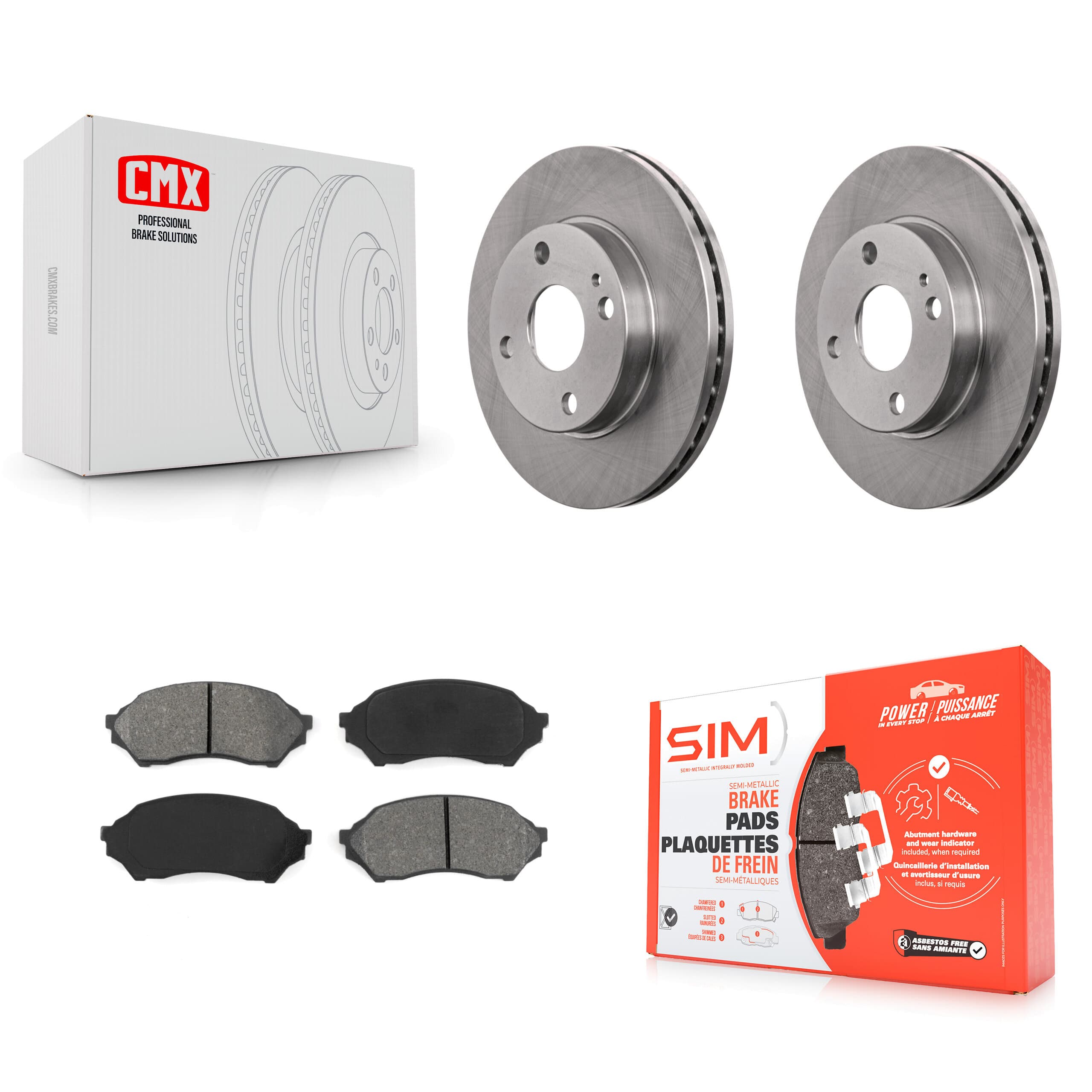 Transit Auto - K8S-100094 - Front Disc Brake Kits image 1
