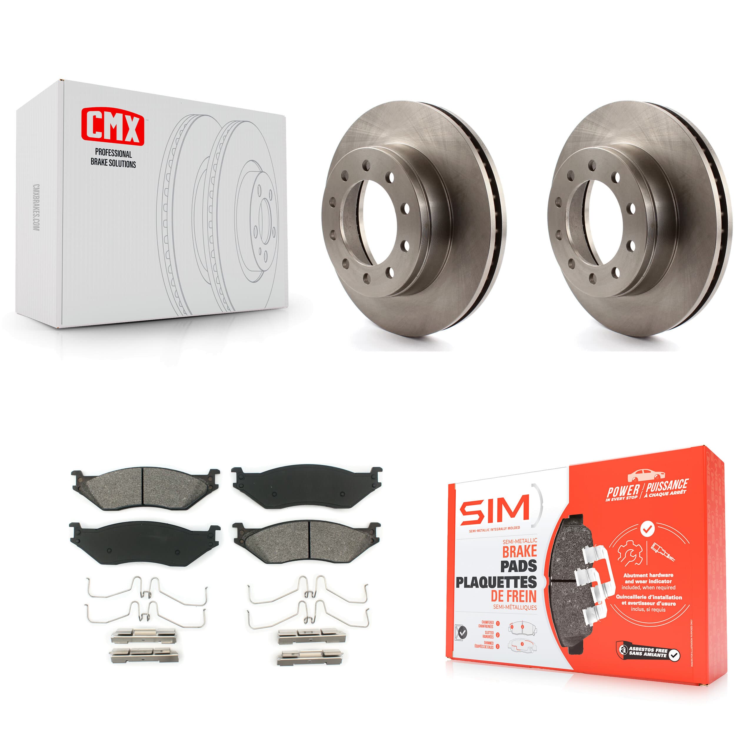 Transit Auto - K8S-100142 - Front Disc Brake Kits image 1
