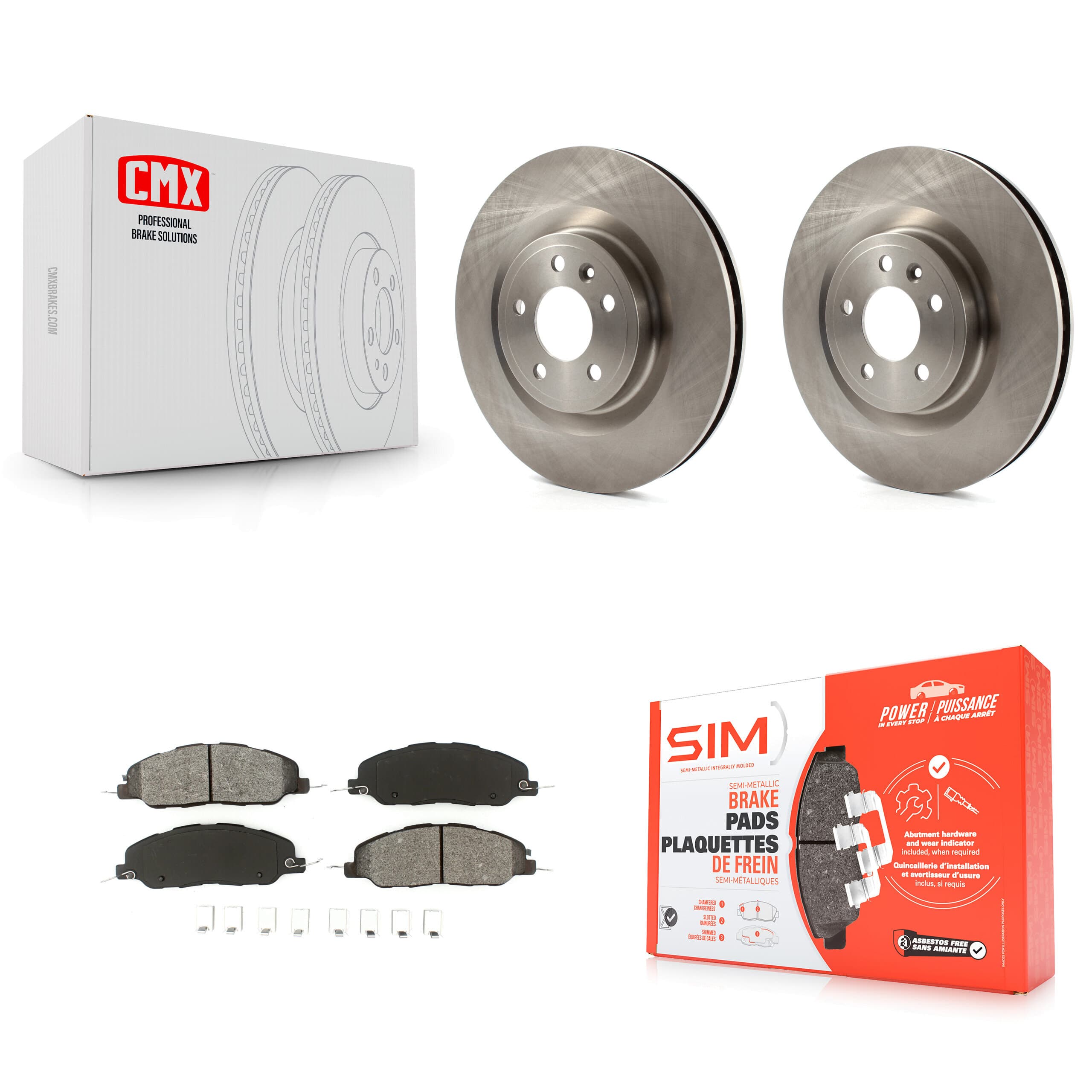 Transit Auto - K8S-100170 - Front Disc Brake Kits image 1