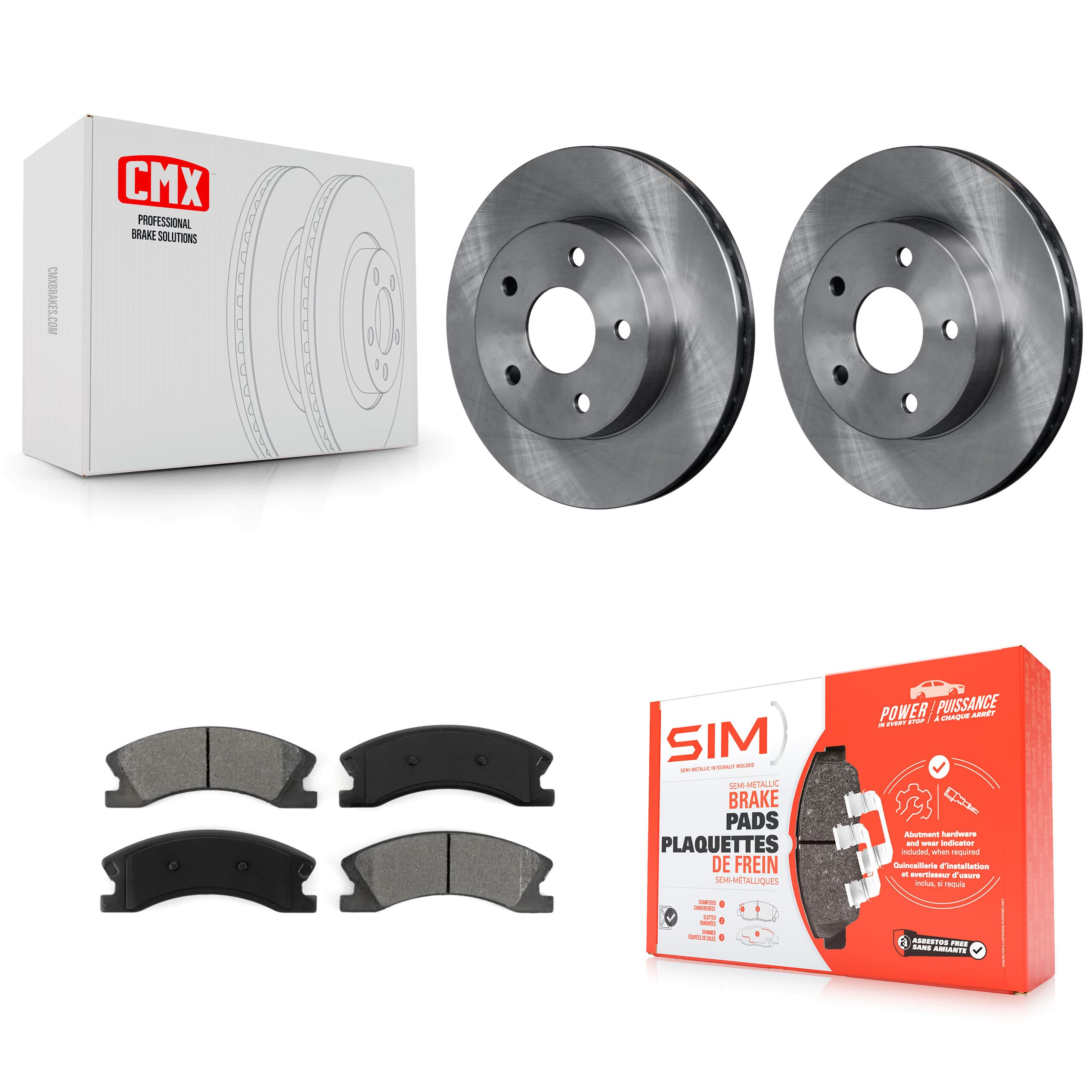 Transit Auto - K8S-100199 - Front Disc Brake Kits image 1