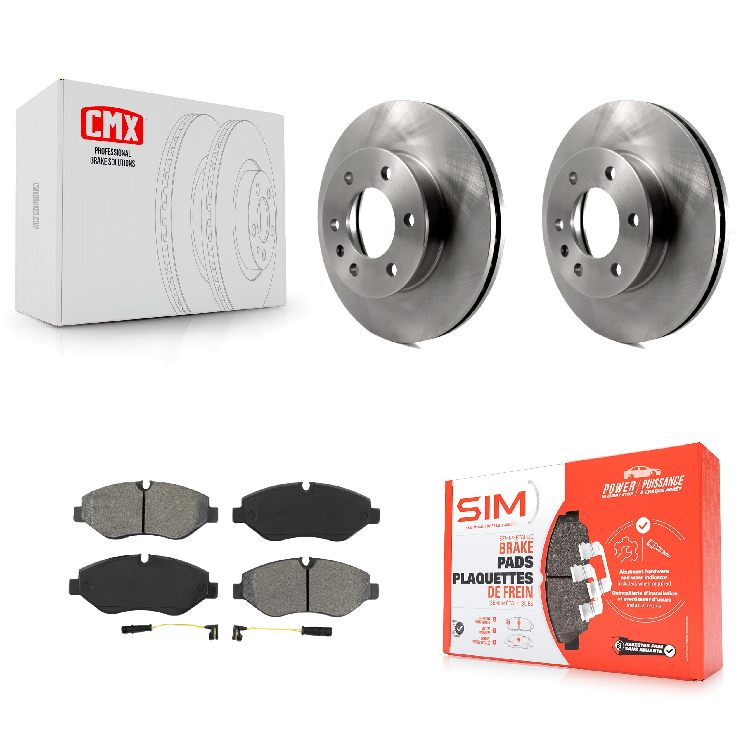 Transit Auto - K8S-100232 - Front Disc Brake Kits image 1