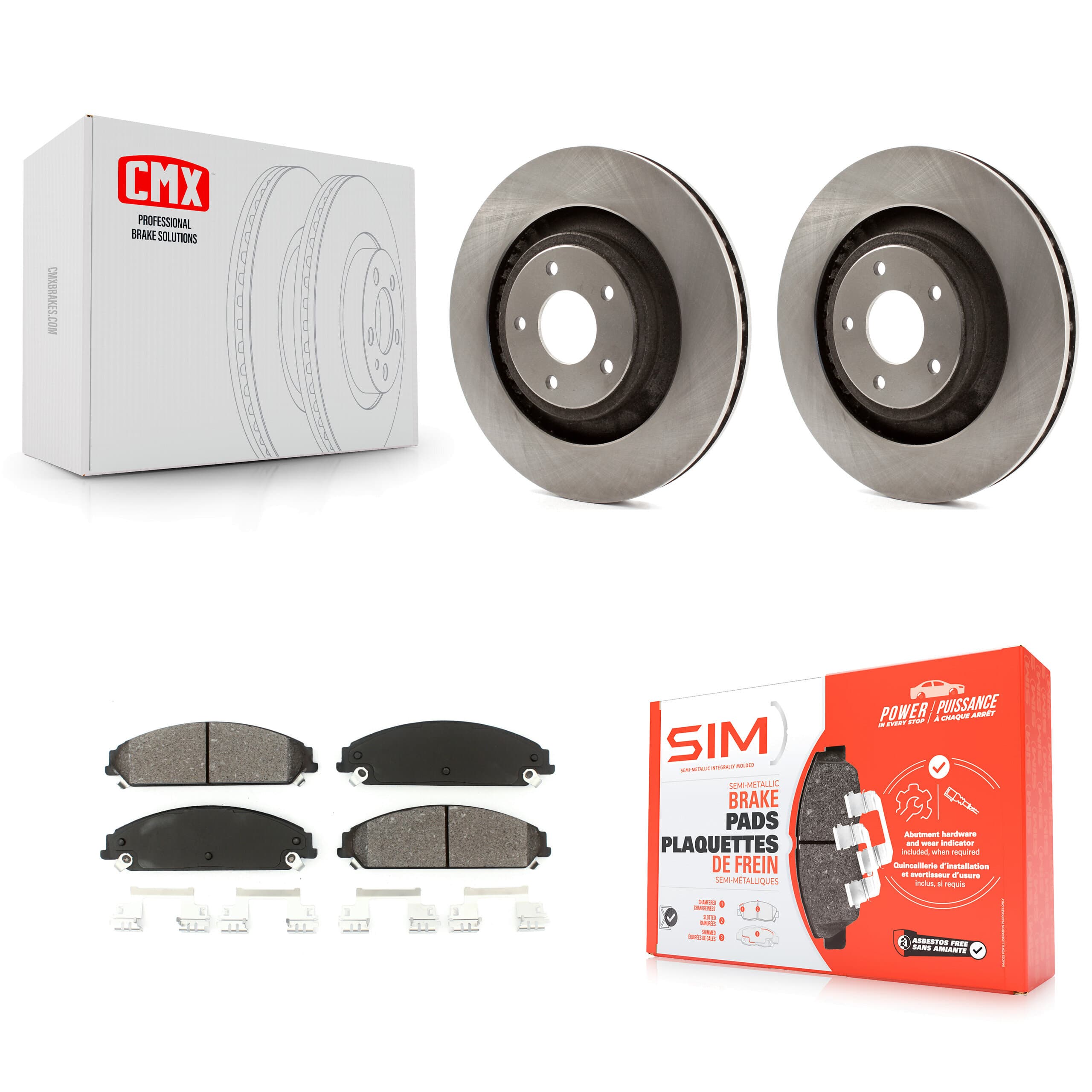 Transit Auto - K8S-100237 - Front Disc Brake Kits image 1
