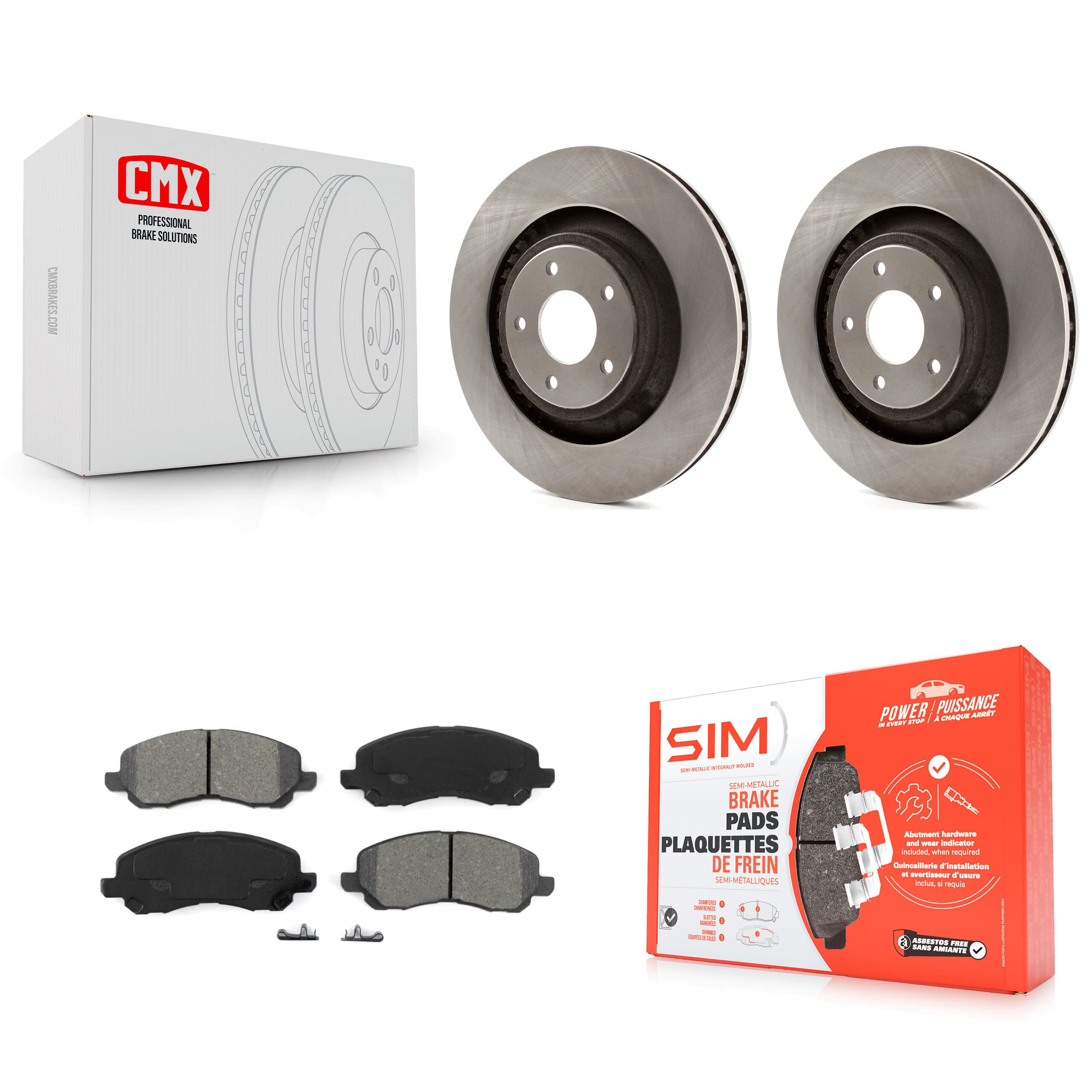 Transit Auto - K8S-100238 - Front Disc Brake Kits image 1