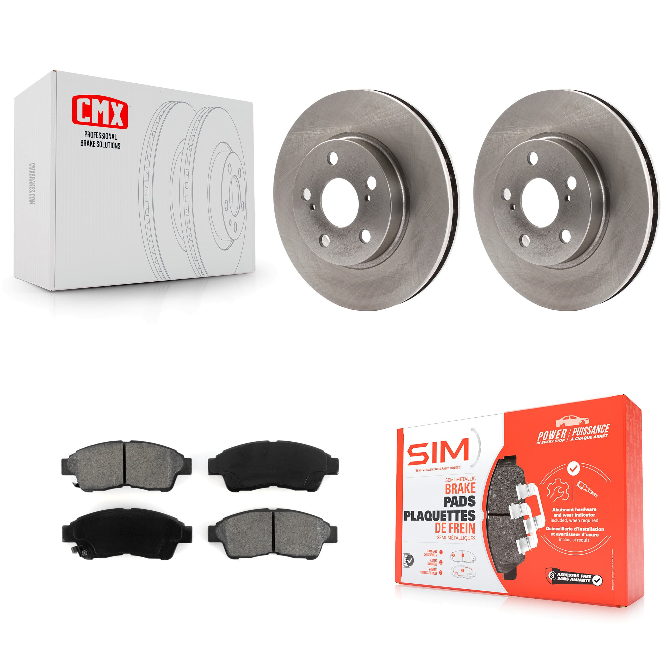 Transit Auto - K8S-100293 - Front Disc Brake Kits image 1
