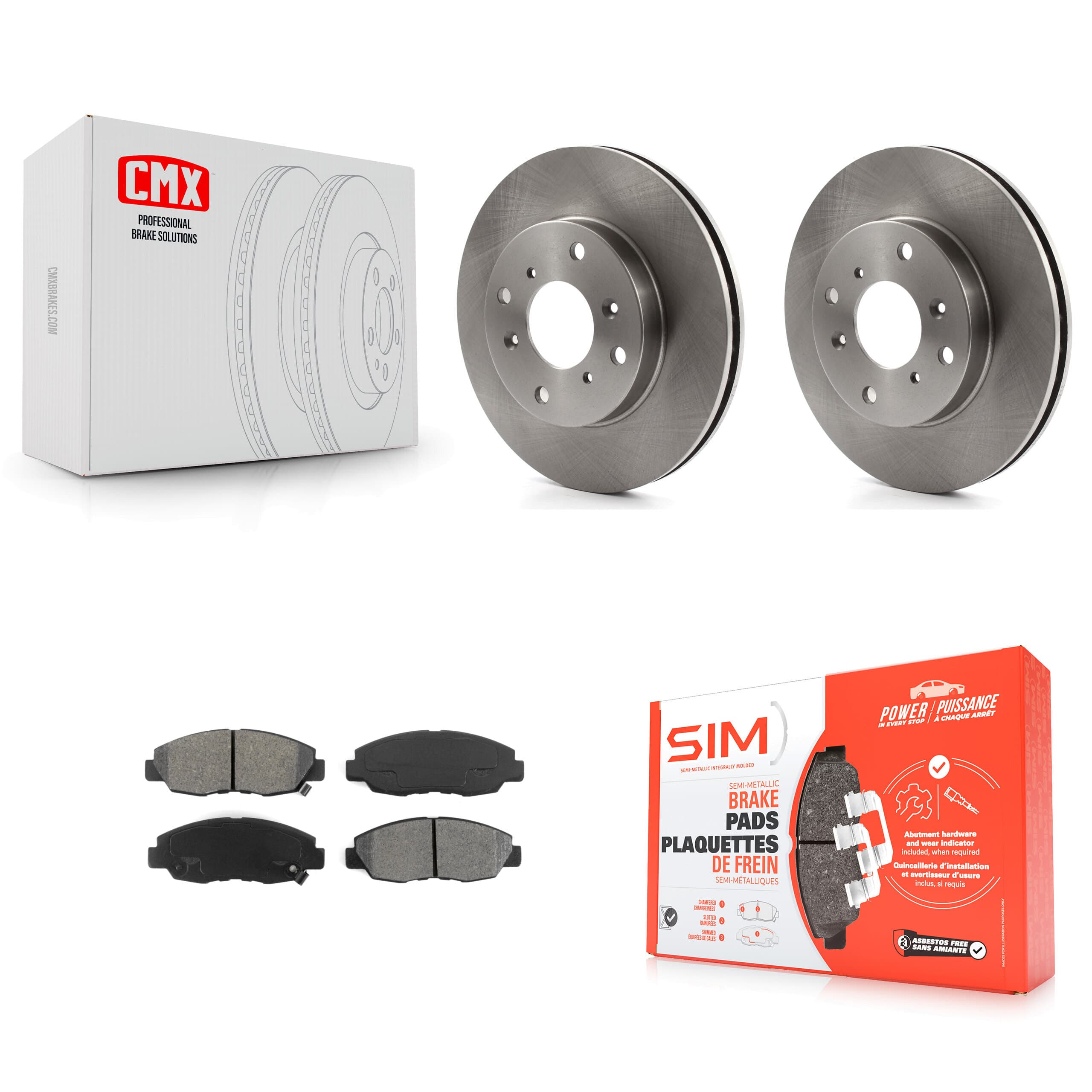 Transit Auto - K8S-100314 - Front Disc Brake Kits image 1