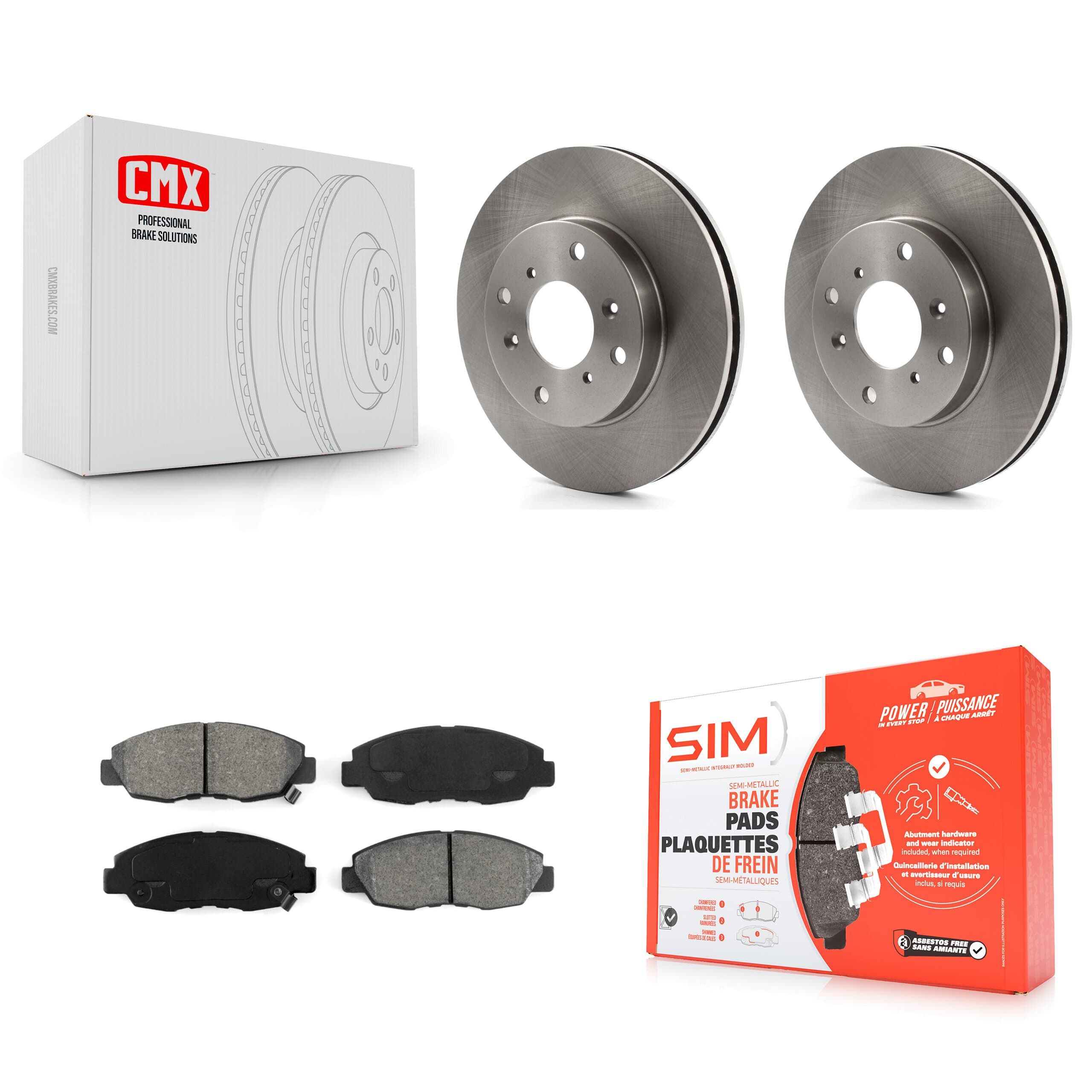 Transit Auto - K8S-100315 - Front Disc Brake Kits image 1