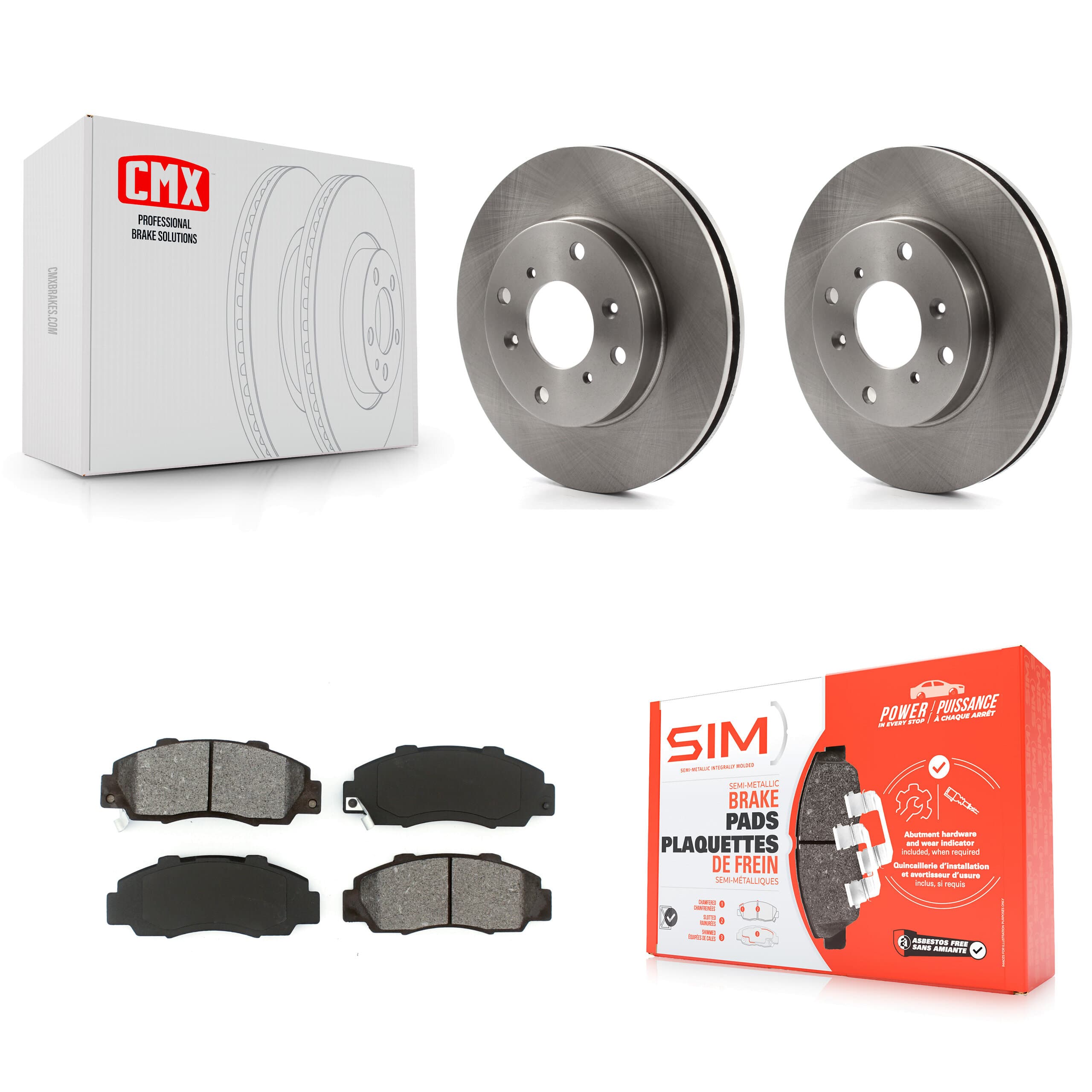 Transit Auto - K8S-100316 - Front Disc Brake Kits image 1