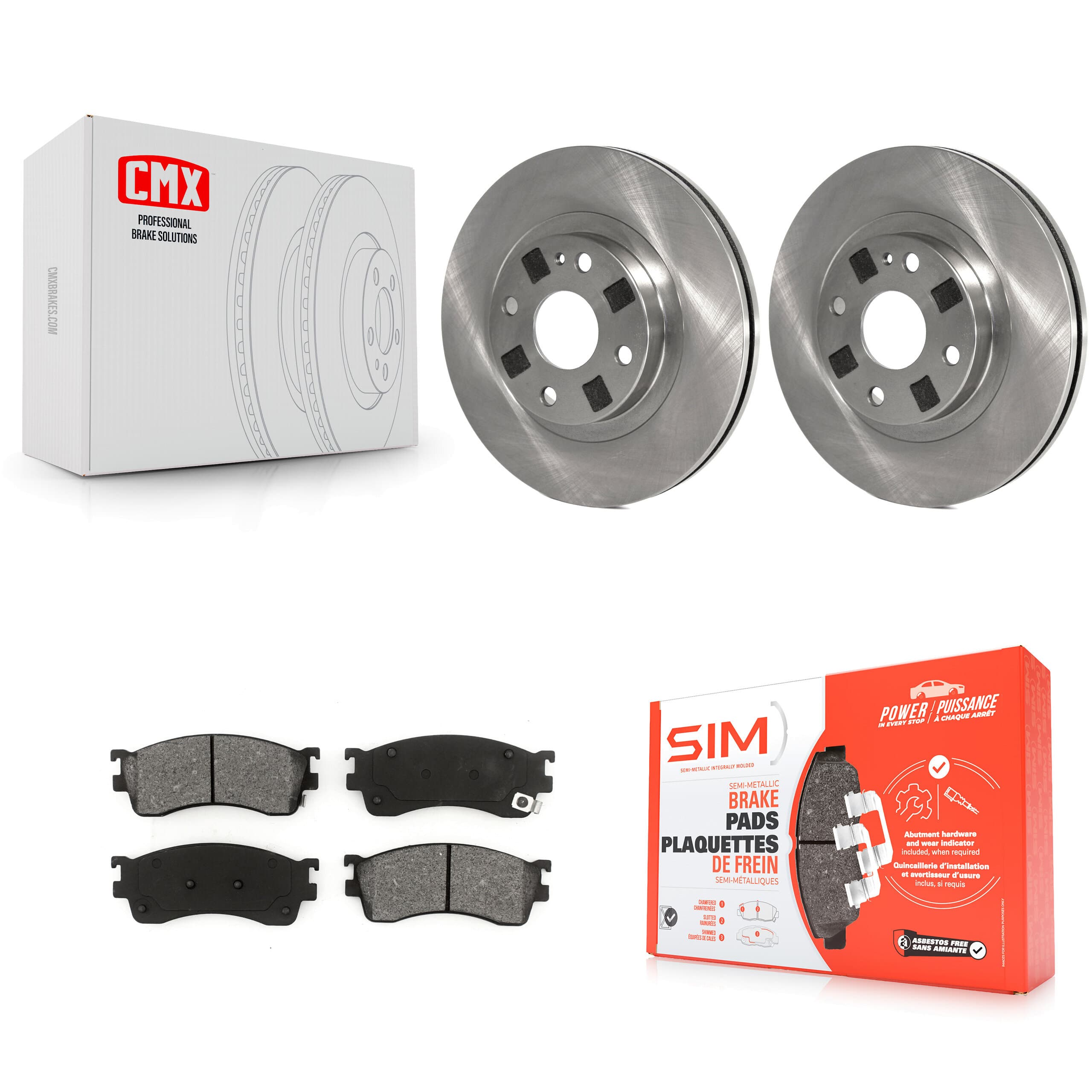 Transit Auto - K8S-100346 - Front Disc Brake Kits image 1