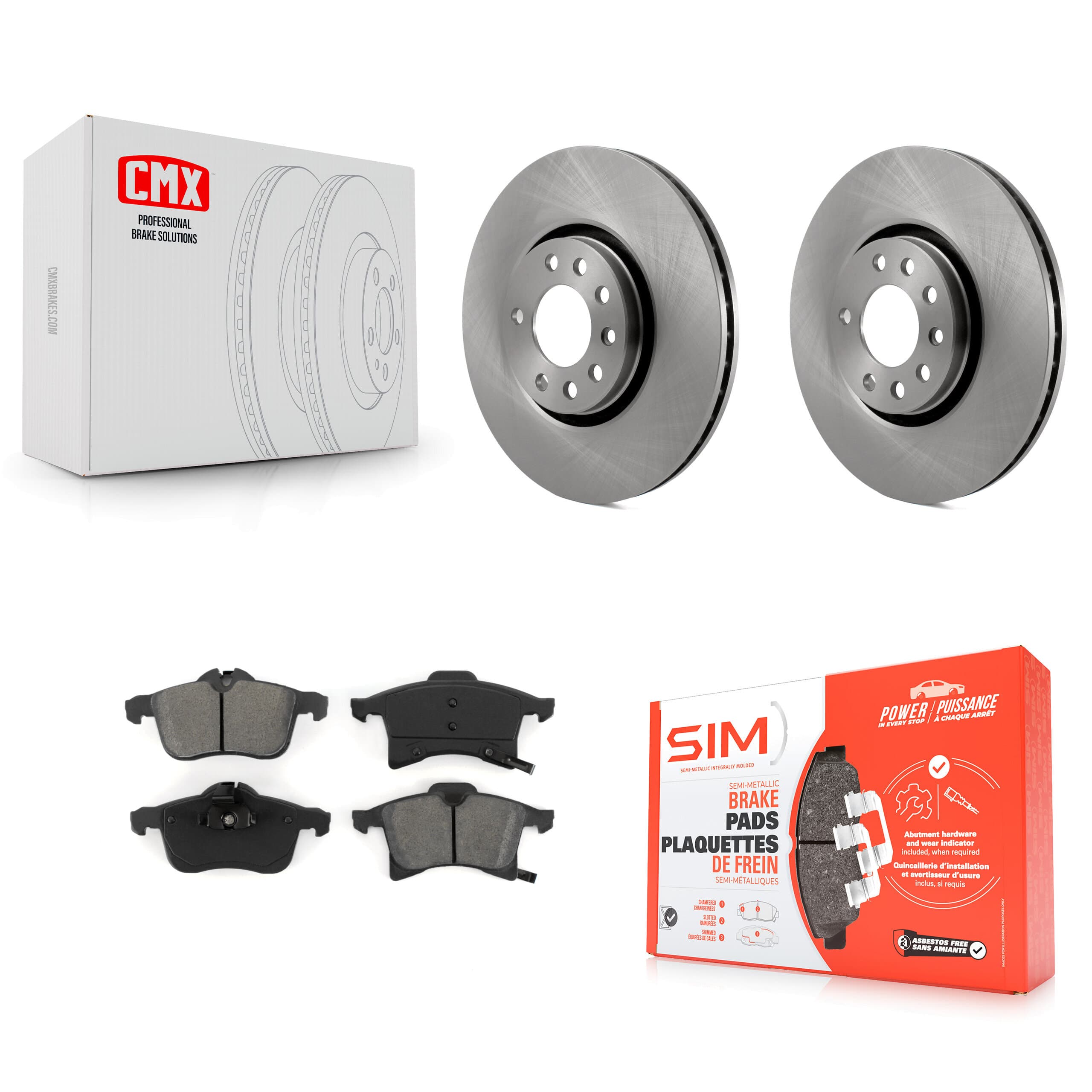 Transit Auto - K8S-100379 - Front Disc Brake Kits image 1