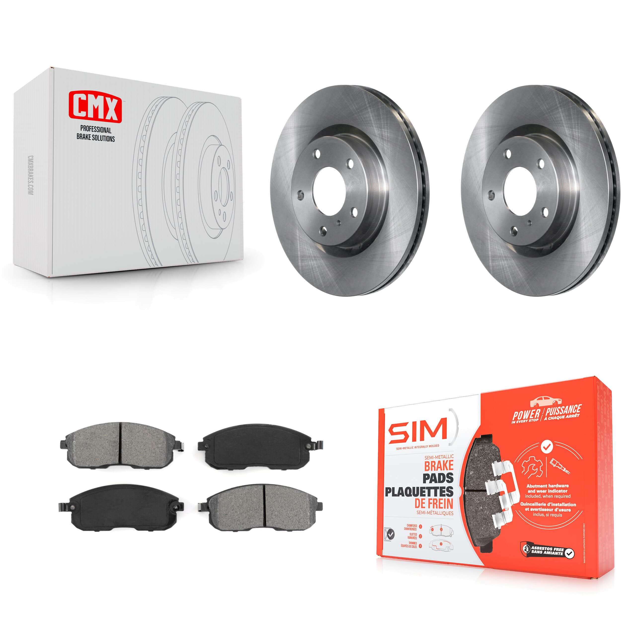 Transit Auto - K8S-100406 - Front Disc Brake Kits image 1
