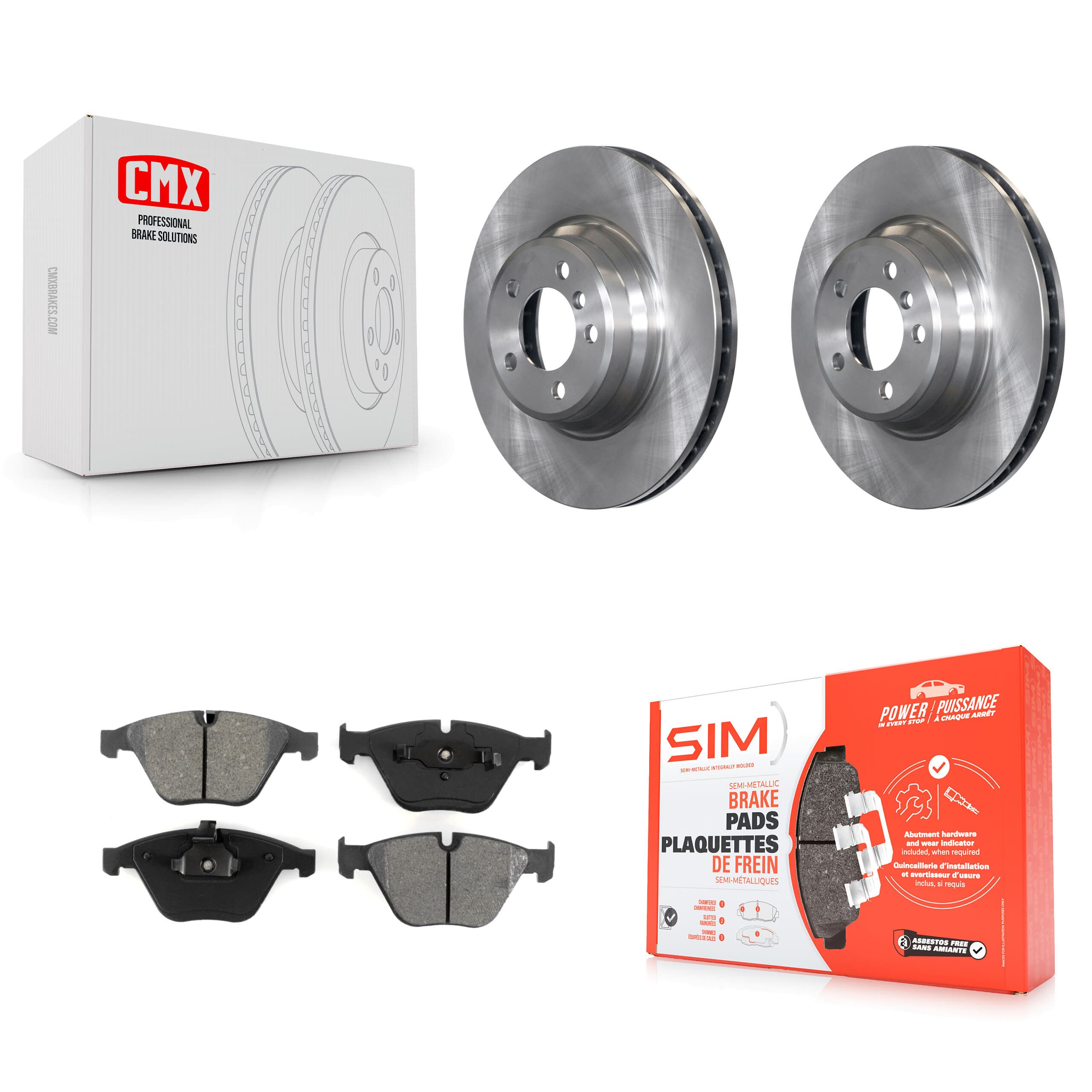 Transit Auto - K8S-100410 - Front Disc Brake Kits image 1