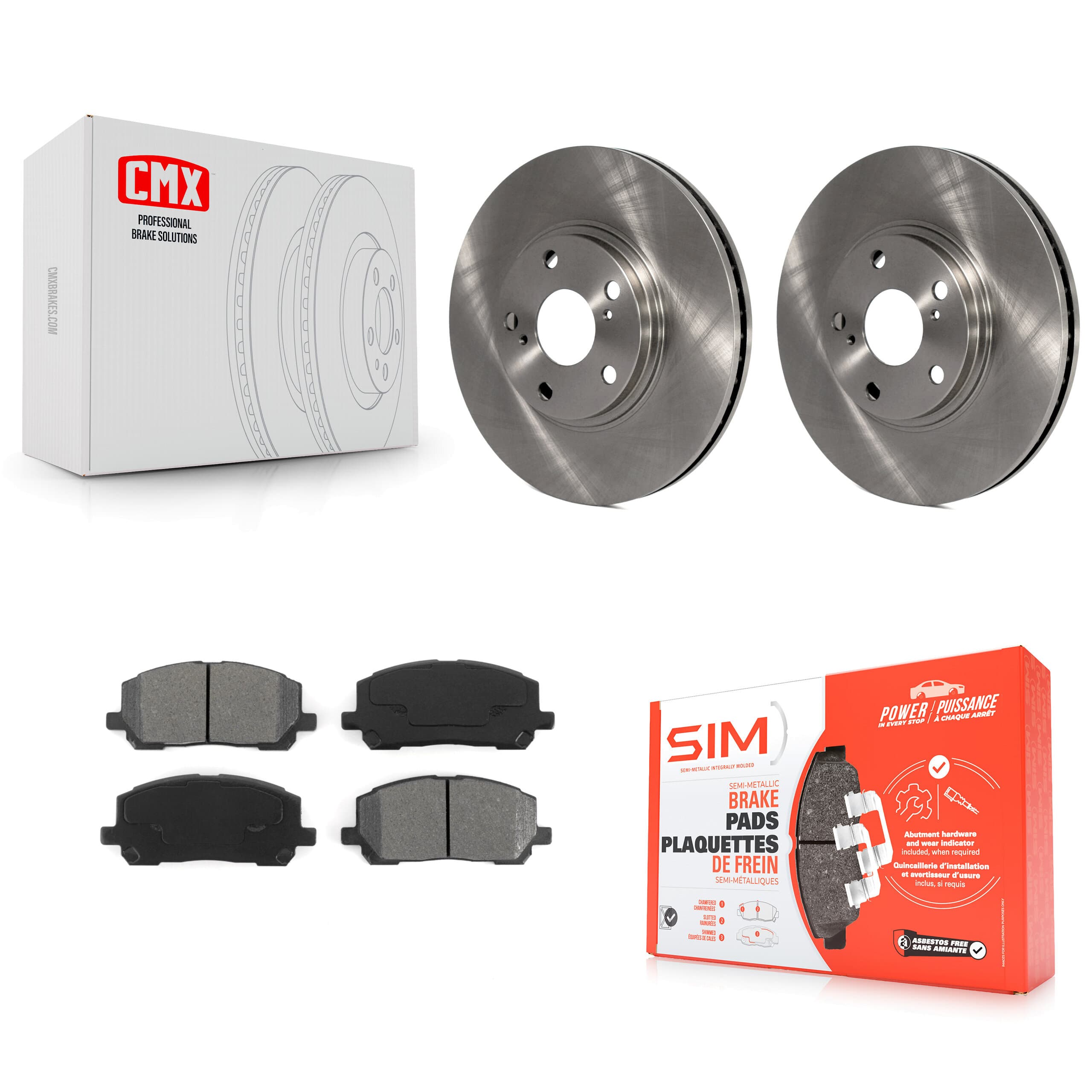 Transit Auto - K8S-100417 - Front Disc Brake Kits image 1