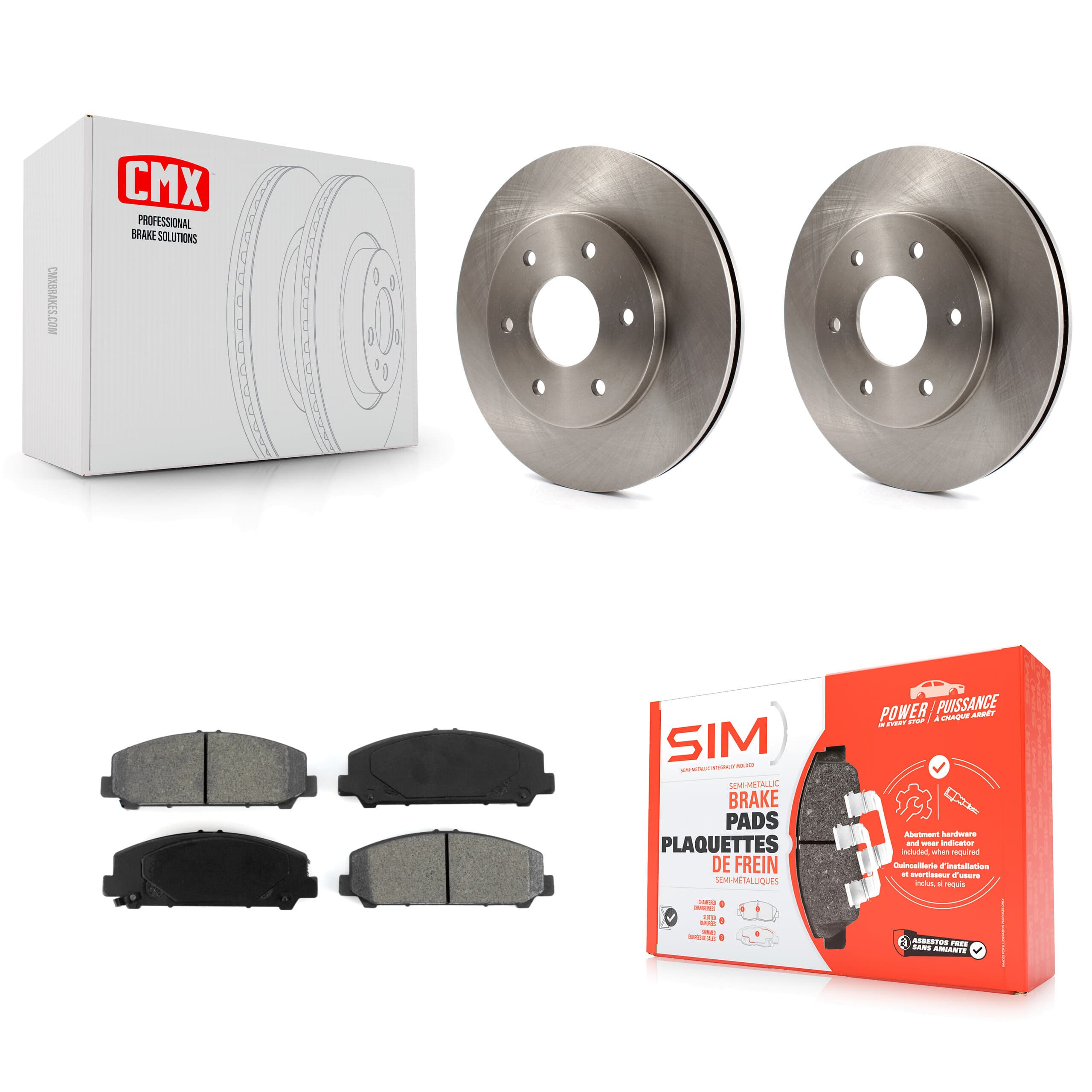 Transit Auto - K8S-100424 - Front Disc Brake Kits image 1