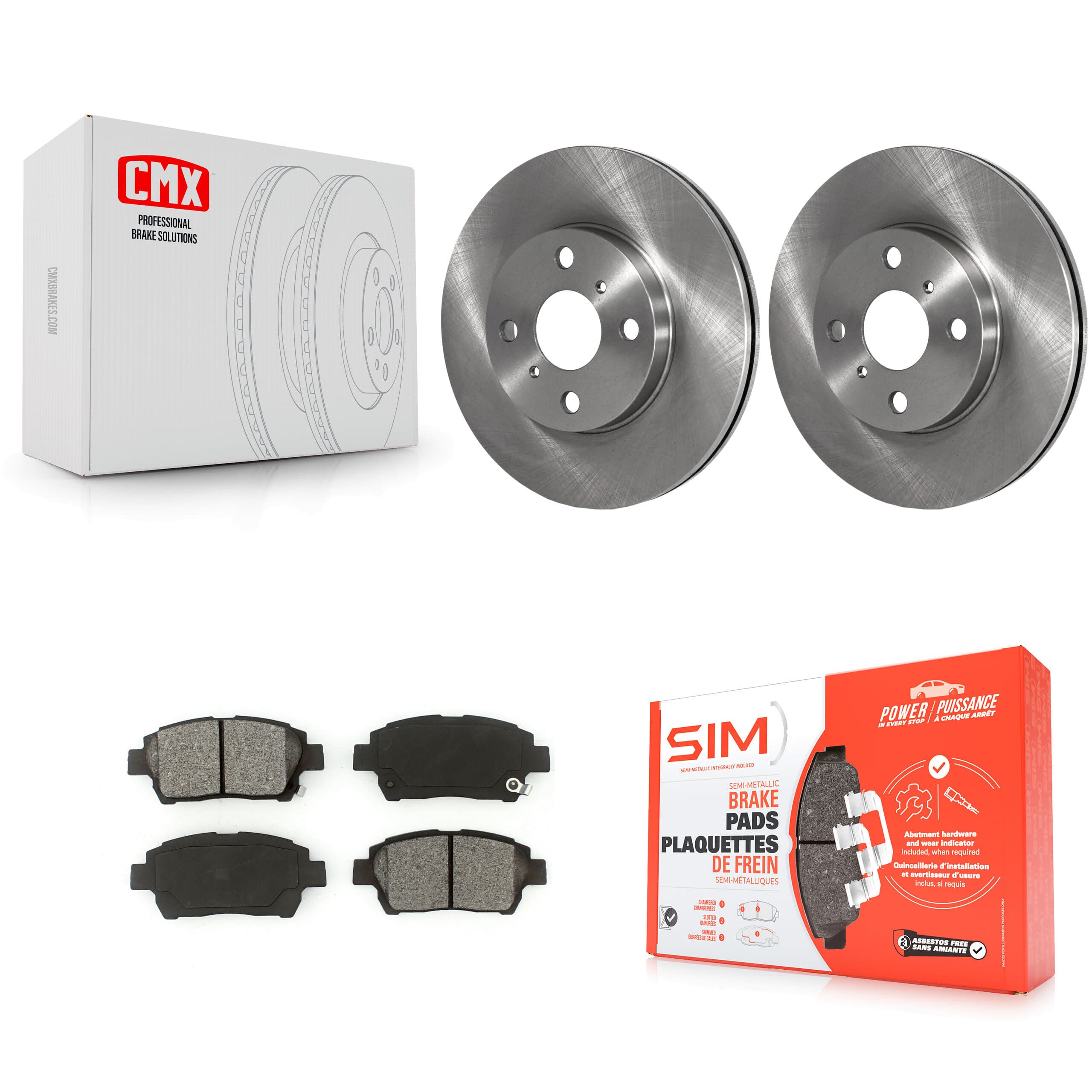 Transit Auto - K8S-100425 - Front Disc Brake Kits image 1