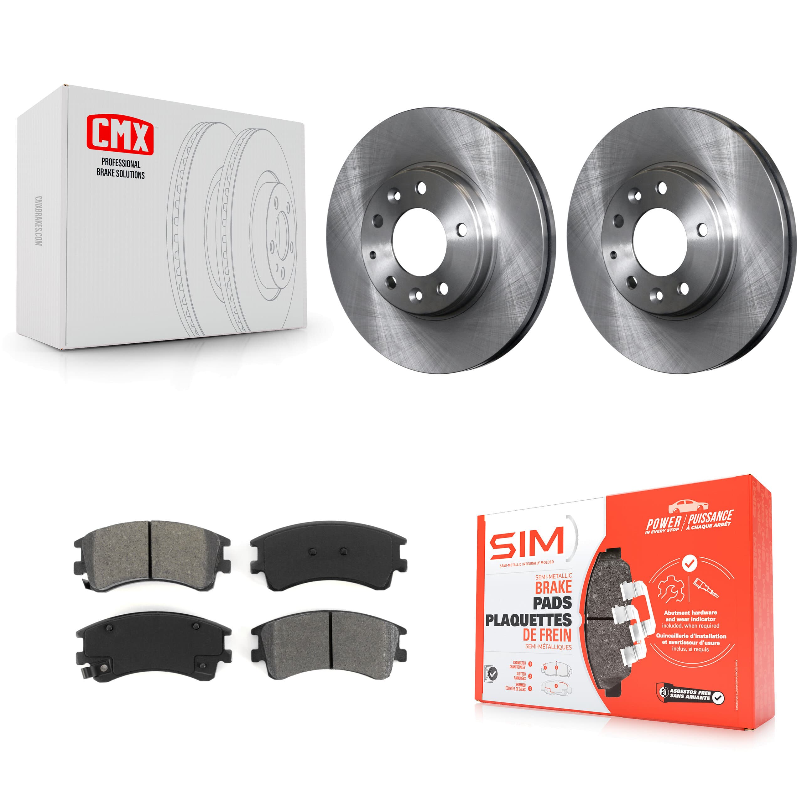 Transit Auto - K8S-100440 - Front Disc Brake Kits image 1