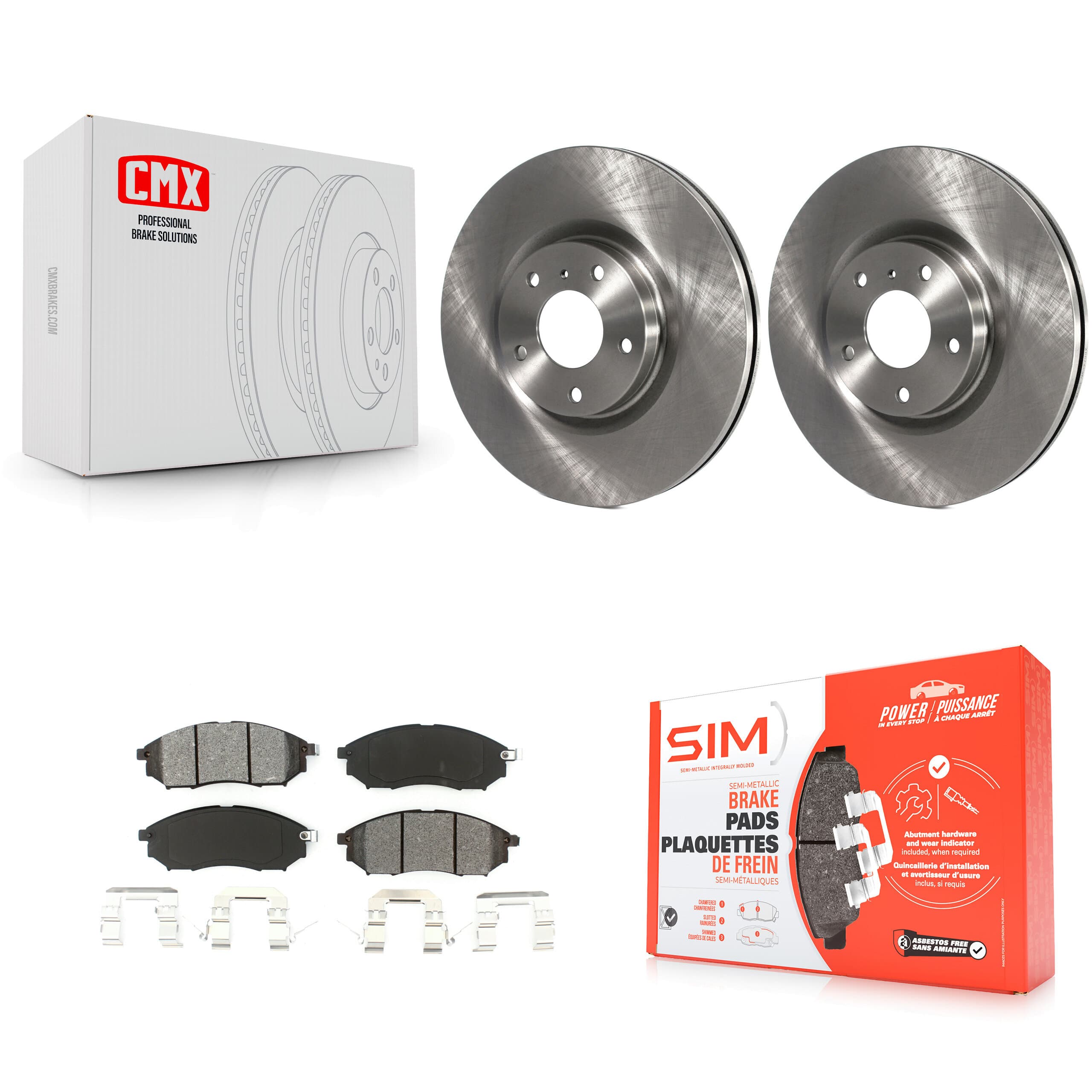 Transit Auto - K8S-100445 - Front Disc Brake Kits image 1